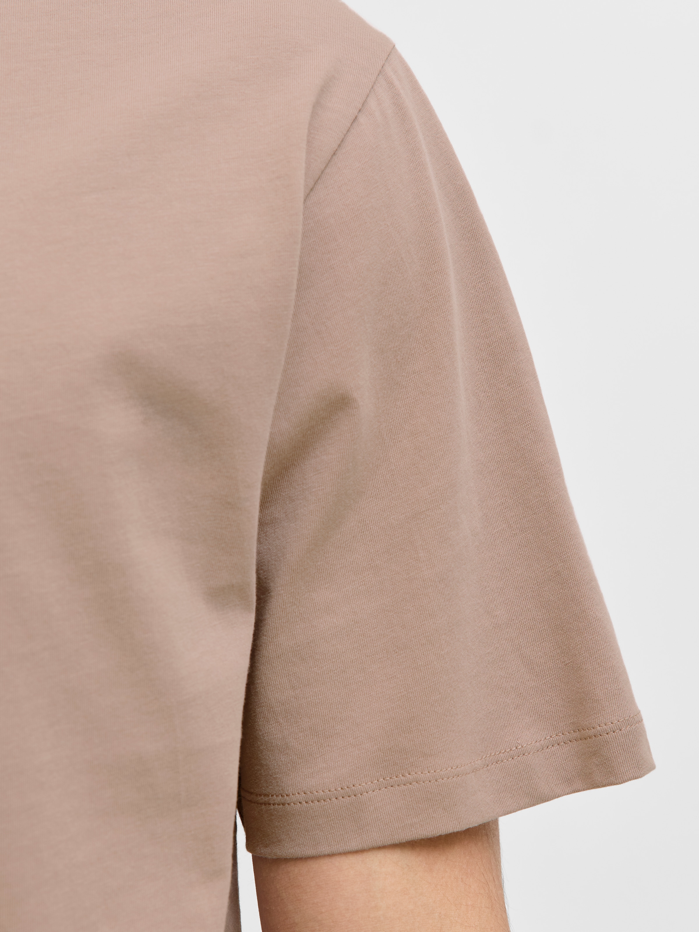 Jack & Jones Shirt à col rond »JJEORGANIC BASIC TEE SS O-NECK NOOS« Coton, coupe regular fit