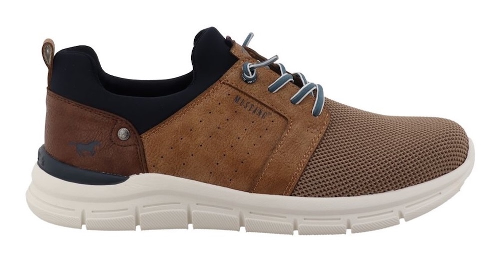 Mustang Shoes Baskets slip-on »Gregorio«  Chaussure à enfiler, chaussure de loisirs, chaussure basse avec lacets élastiques