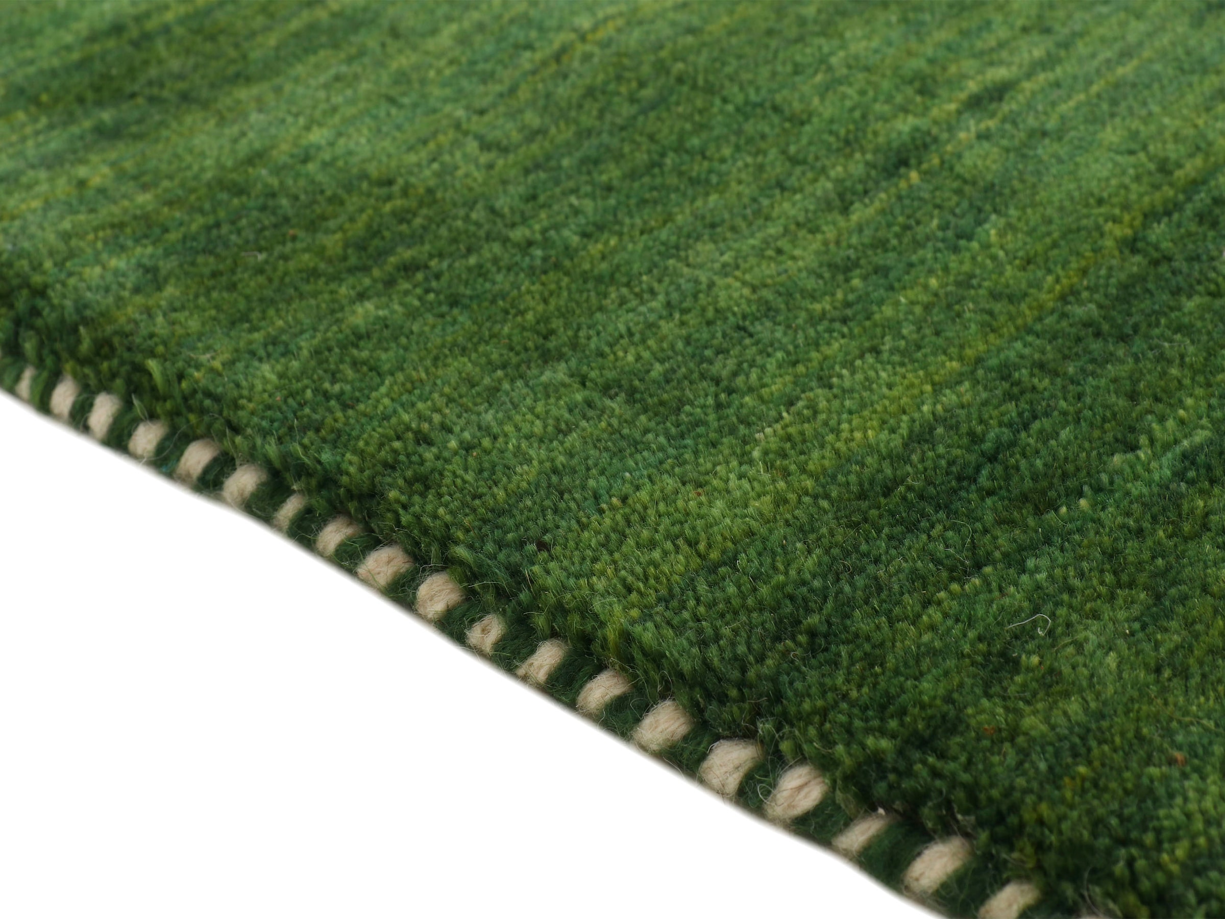 carpetfine Wollteppich »Gabbeh Uni,  auch als Läufer und Rund erhältlich« rechteckig 15 mm Höhe reine Wolle, handgewebt, Gabbeh Loom Tiermotiv, grosse Farbauswahl