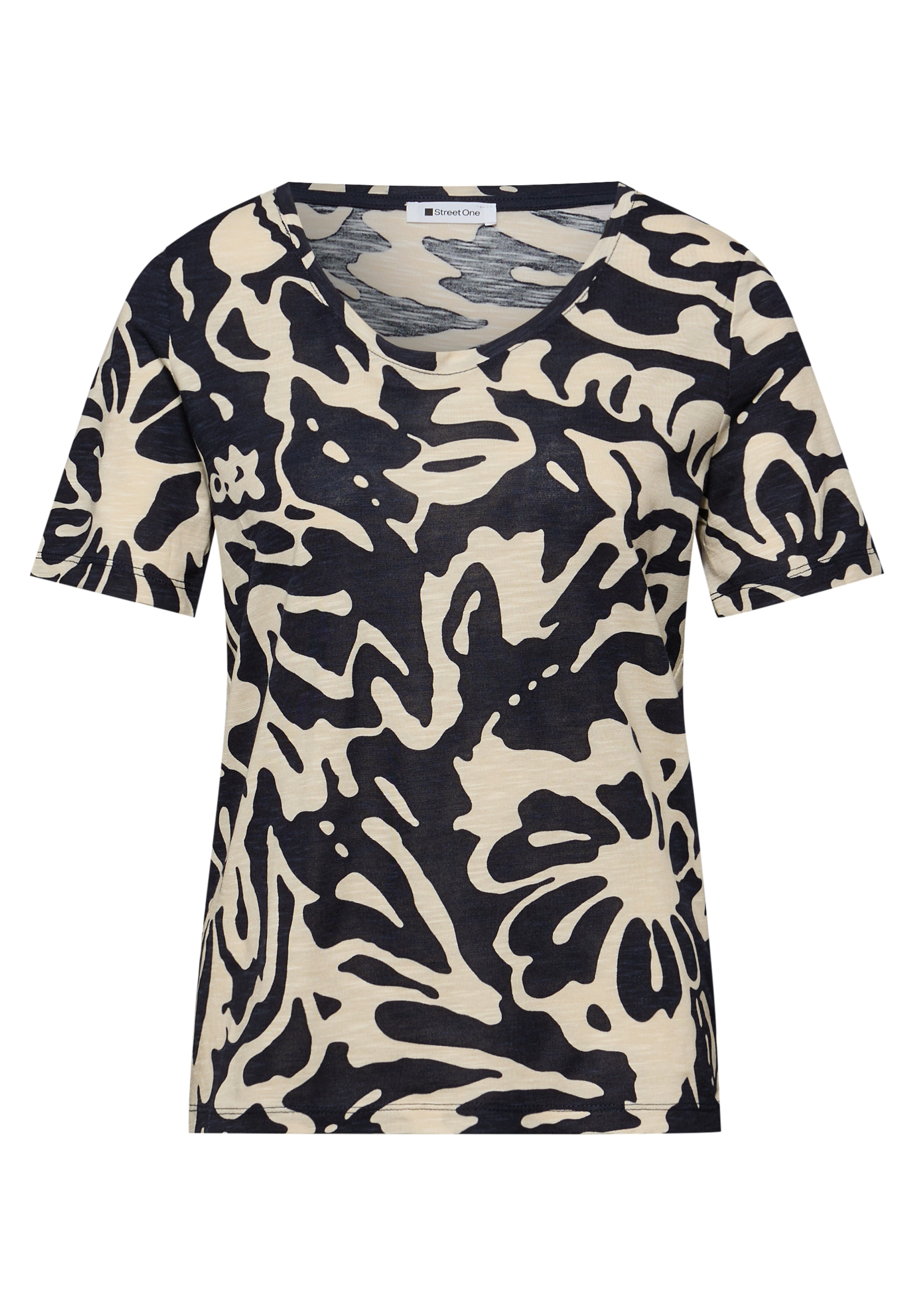 STREET ONE T-shirt à manches courtes »Style NEW Gerda« mit abstraktem Print