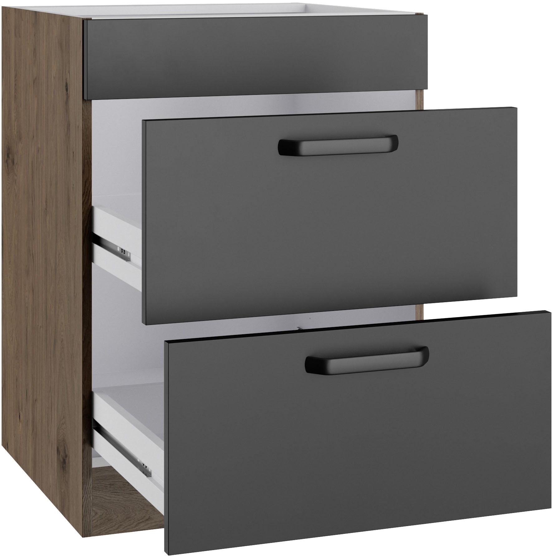 wiho Küchen Armoire d'encastrement pour table de cuisson »Elba« largeur 60 cm