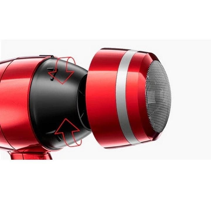 Valera Sèche-cheveux »Swiss Power4ever eQ Metalic Red« 2.400 W