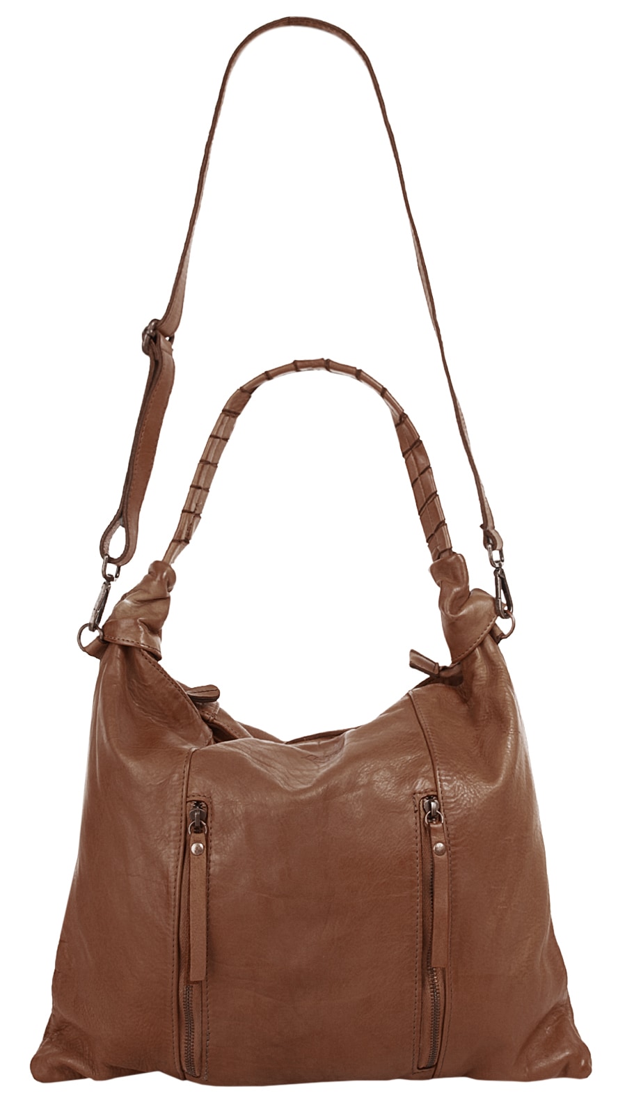 Samantha Look Shopper echt Leder, Made in Italy