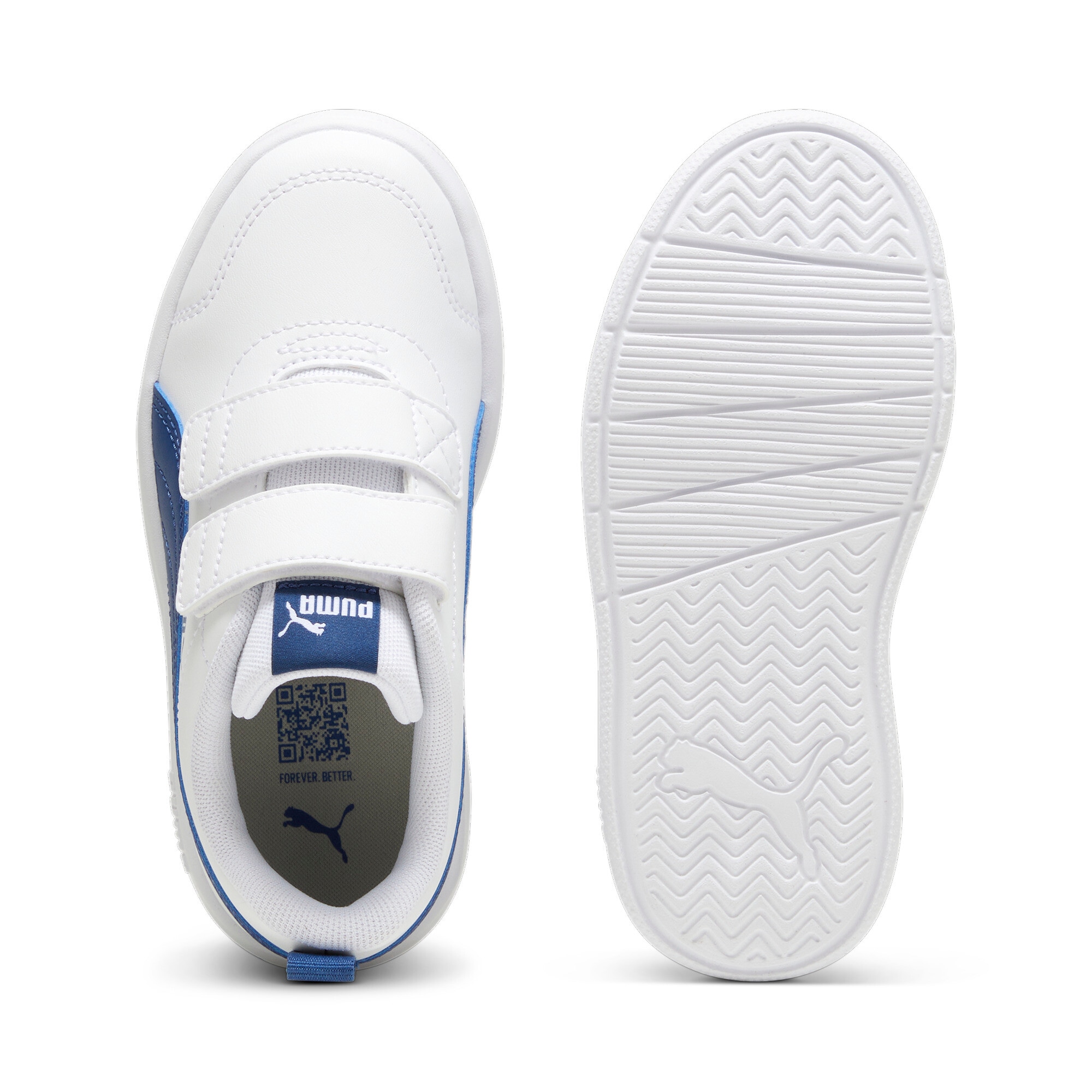 PUMA Sneaker »COURTFLEX V3 V PS«  mit sportlichem Design, mit Klettverschluss
