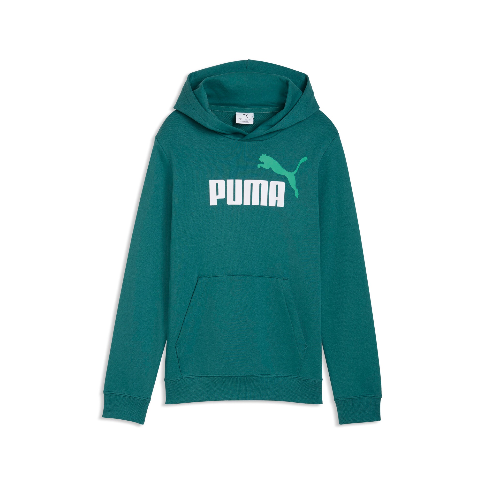 PUMA Sweat à capuche »ESS 2 COLOR NO.1 LOGO HOODIE TR B«, für Jugendliche, mit Print-Applikation, mit Kängurutasche
