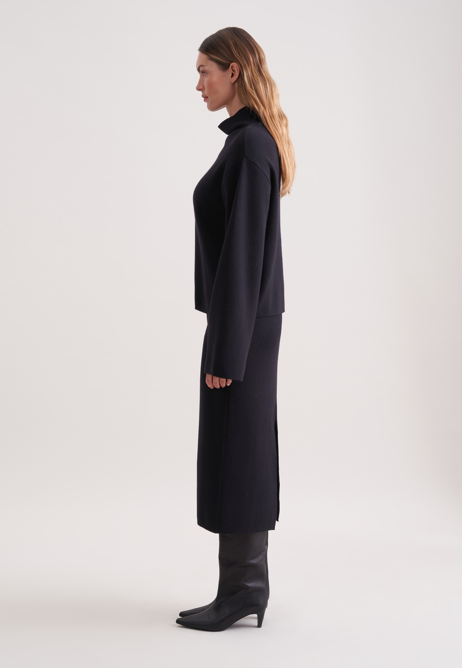 seidensticker Pull en tricot 1/1 Rollkragen