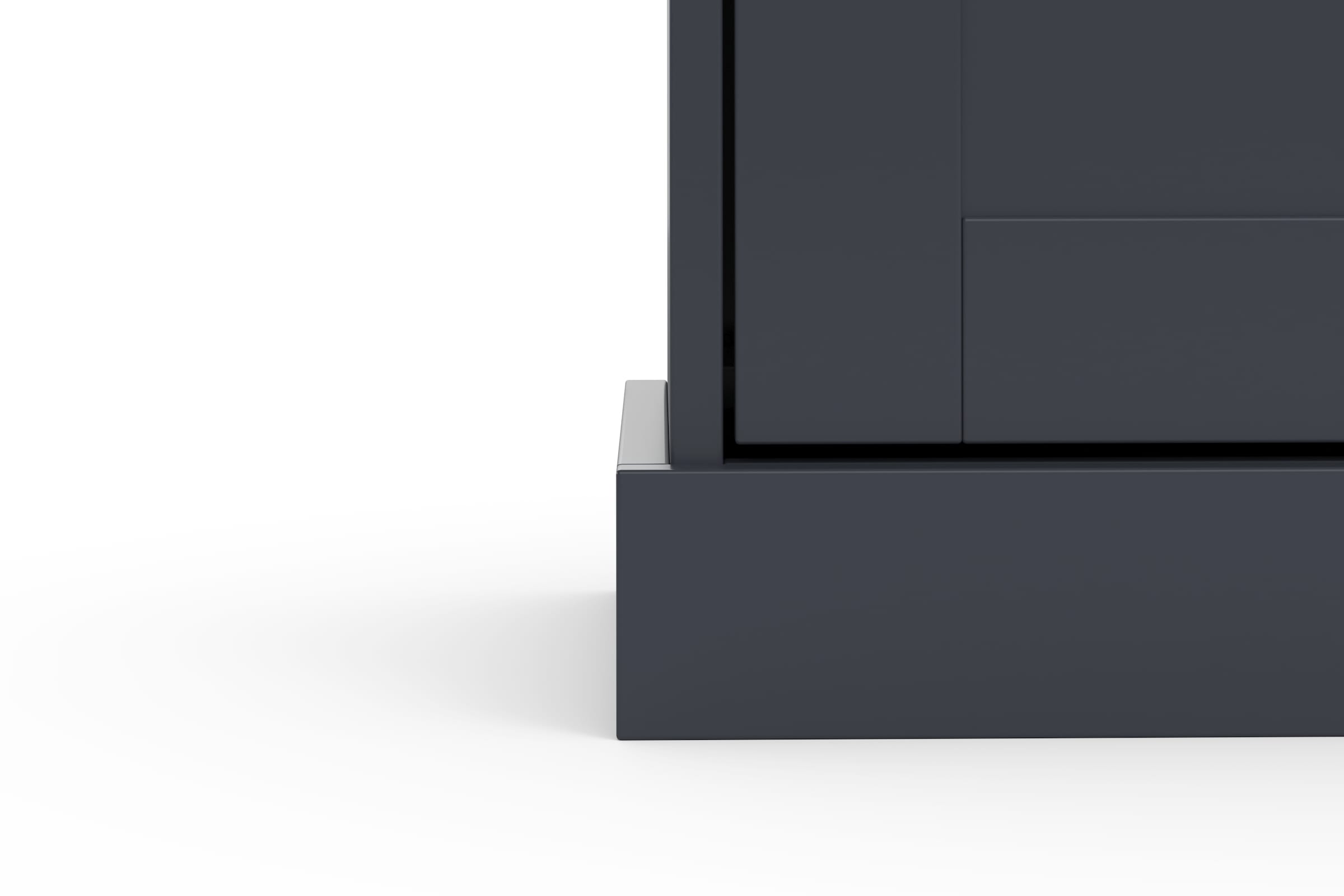 GOODproduct Schuhschrank »Motala« mit 3 Klappen, Platz für 18-20 paar Schuhe, Breite 80 cm, Höhe 132 cm