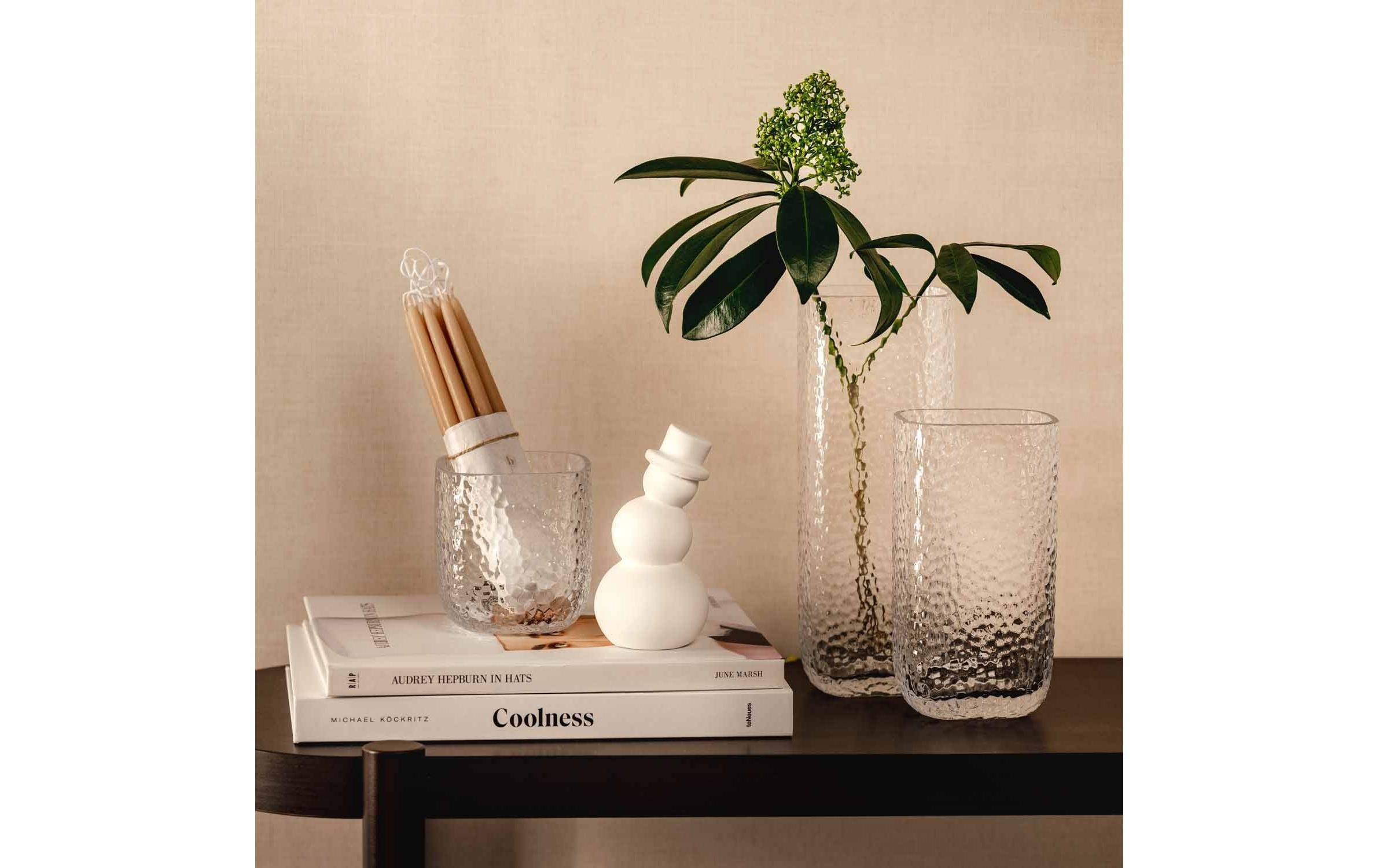 LEONARDO Porte-bougies à chauffe-plat »Martello 4 Stück, 10 cm«