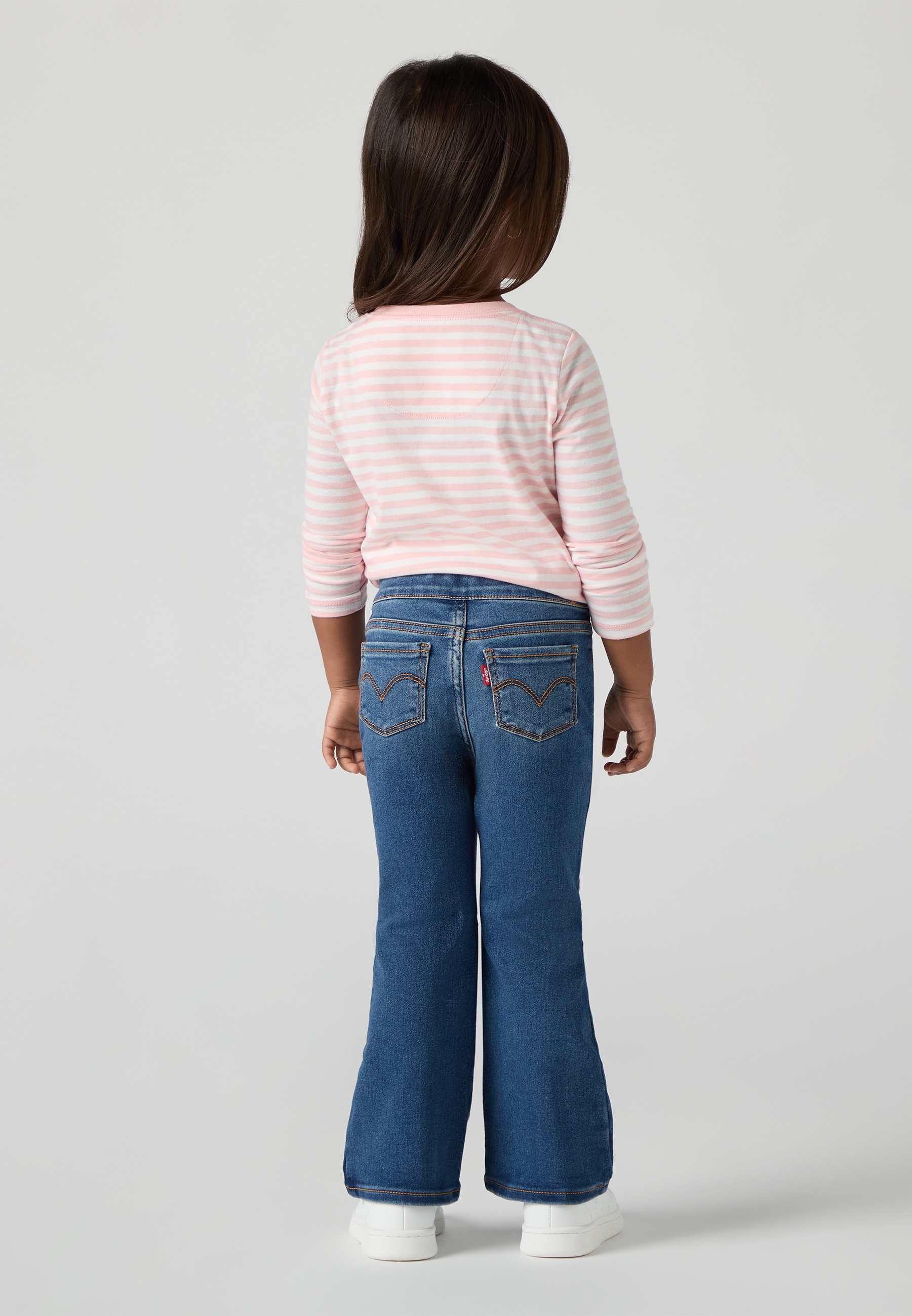 Levi's® Kids Jeans à enfiler »LVG PULL ON FLARE« avec jambe évasée, stretch - pour filles