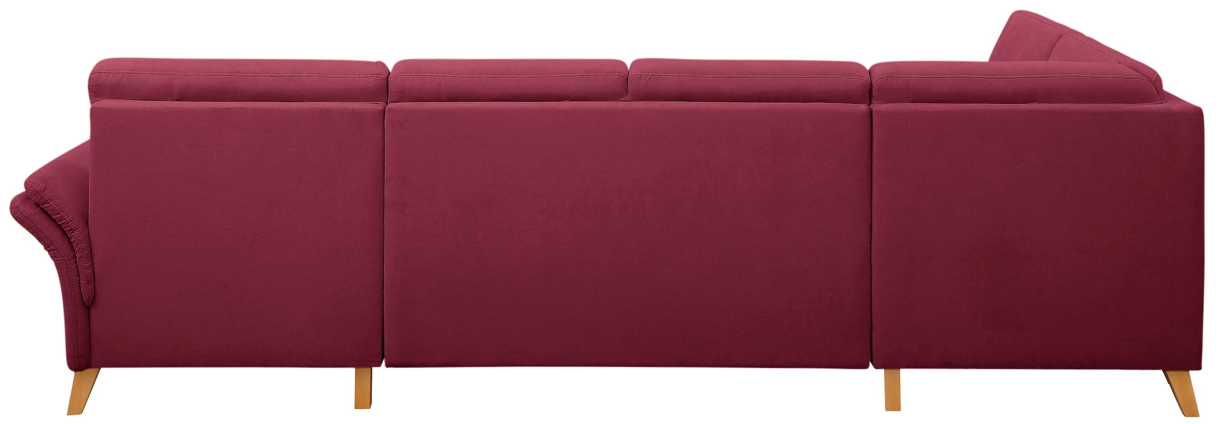 Home affaire Wohnlandschaft »Westerland U-Form« Federkern, wahlweise Bettfunktion, Stauraum und Armlehn-Verstellung