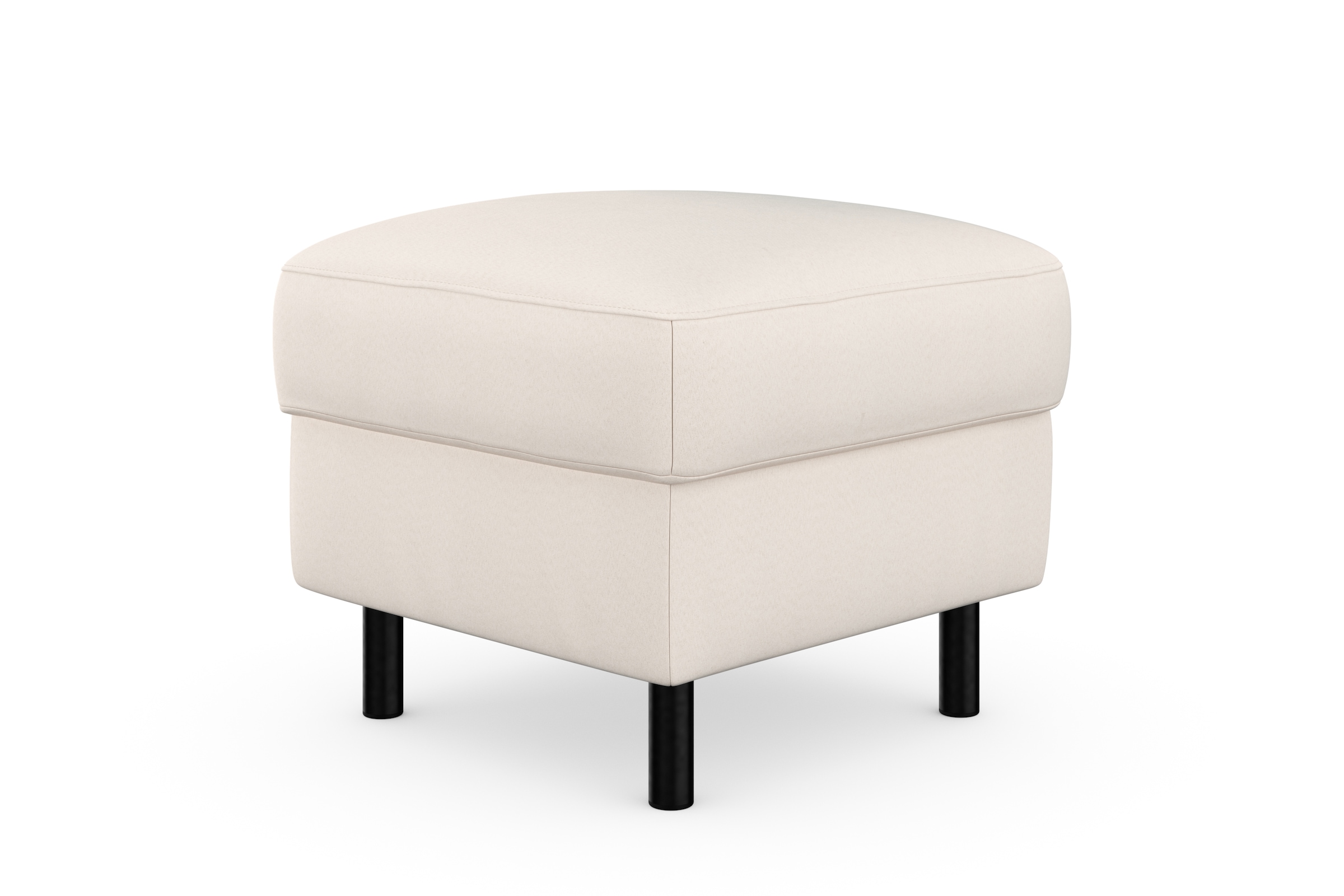 sit&more Tabouret de rangement »Sinatra« Sitzfläche ist abnehmbar, mattschwarze Metallfüsse