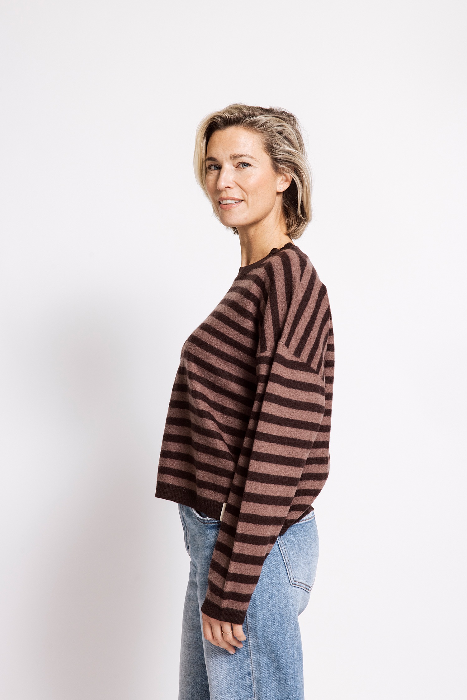 Zhrill Wollpullover »TANSY Ringel« in Ringeloptik, Casual Passform