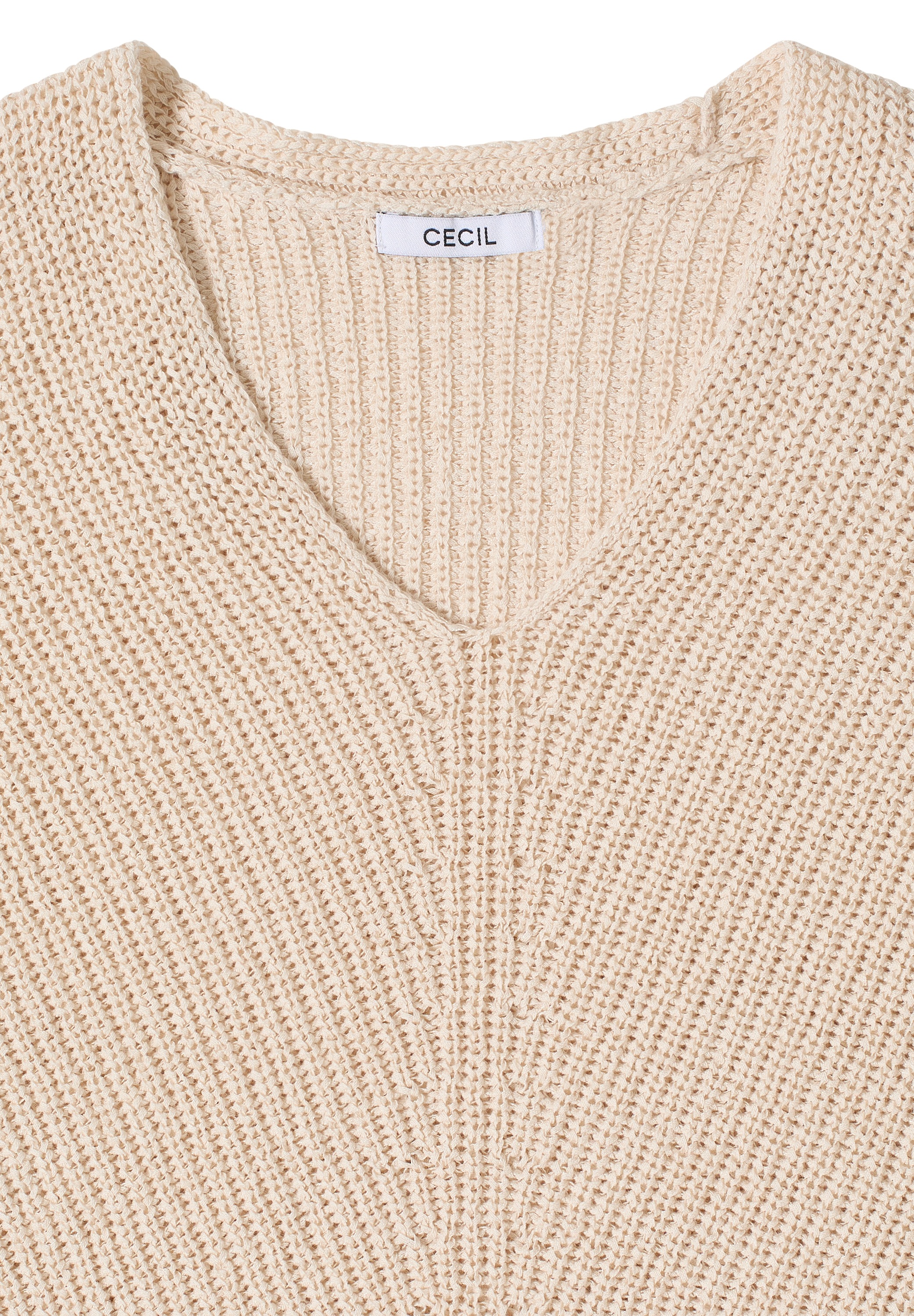 Cecil Strickpullover mit V-Auschnitt