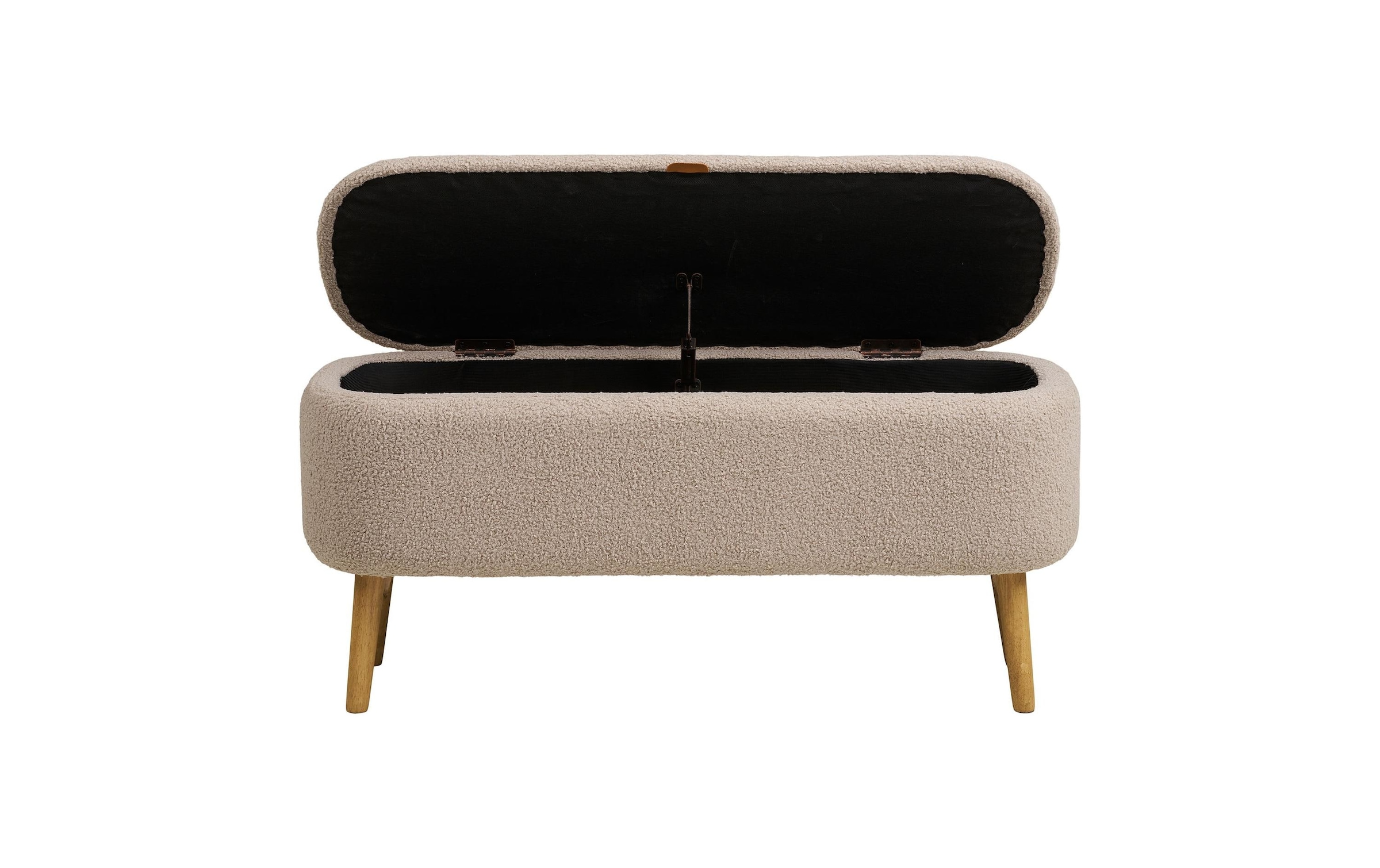 House Nordic Sitzbank »Harlow mit Stauraum 37 x 95 x 45 cm«