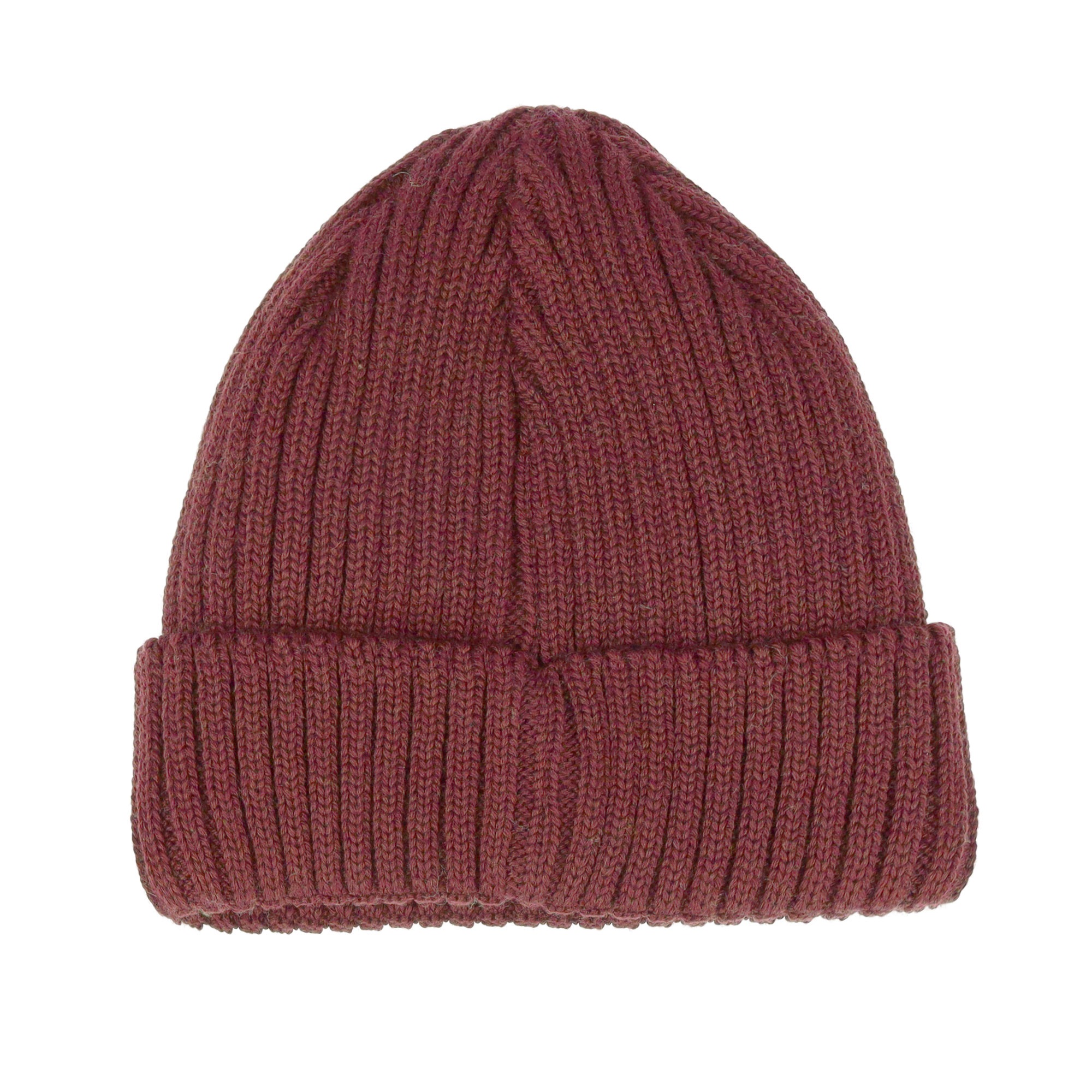 MAXIMO Bonnet tricoté Wolle, gefüttert, breiter Umschlag