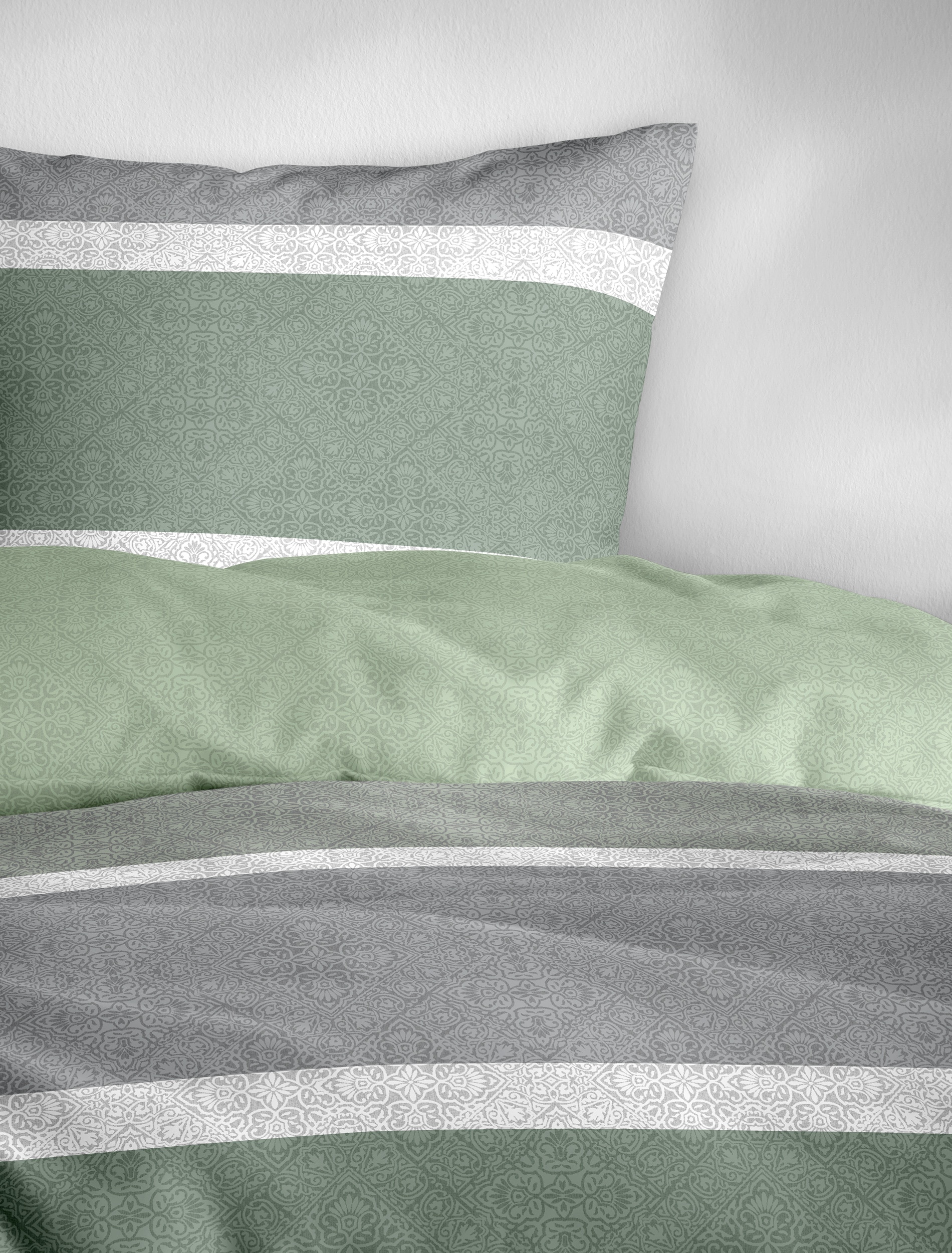 BIERBAUM Bettwäsche »Bettwäsche 4184« 2 Renforce, 100  % Baumwolle, pflegeleicht