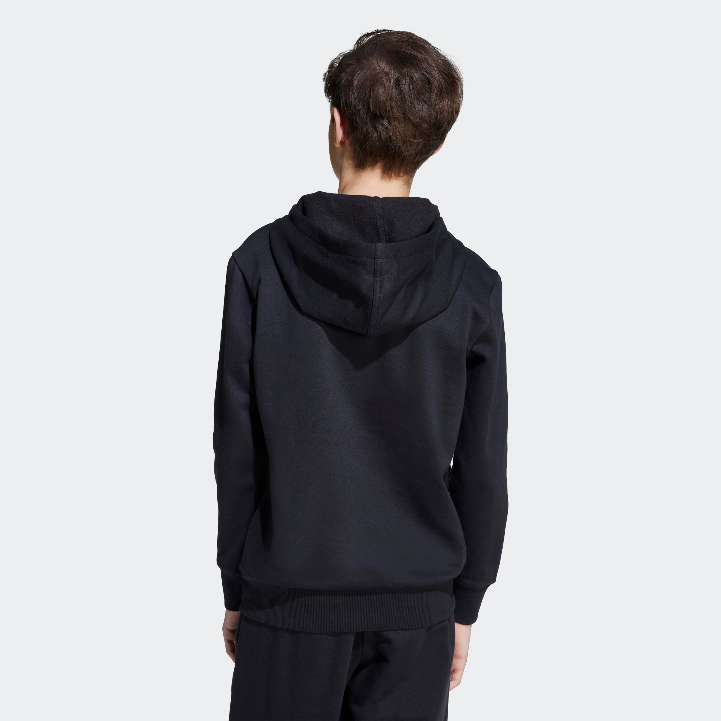 adidas Sportswear Sweat à capuche »ESSENTIALS KIDS HOODIE«, pour enfants, avec capuche, sans fermeture, longueur normale
