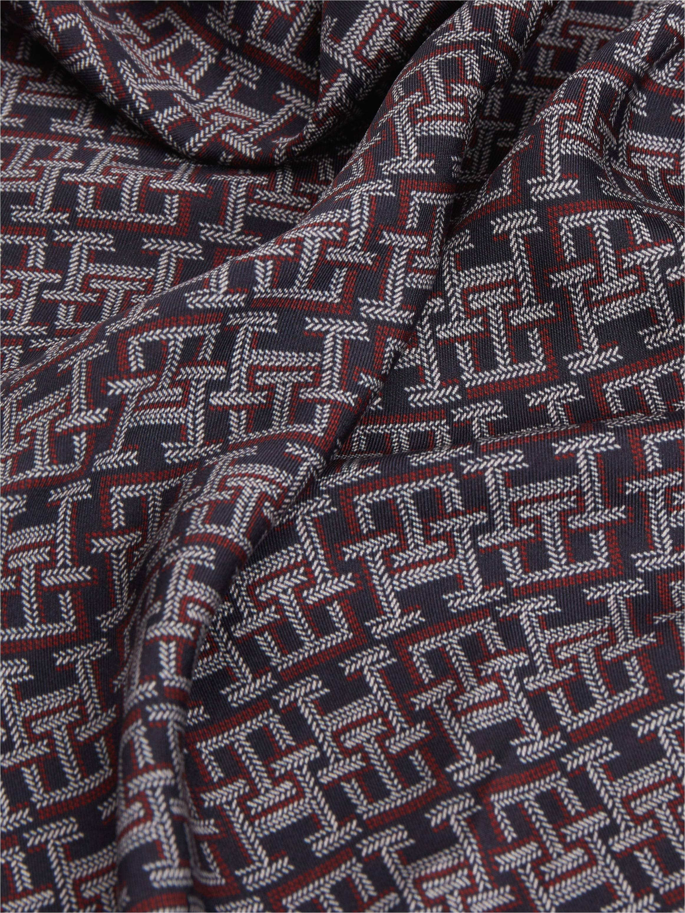 Tommy Hilfiger Seidenschal »TMONOGRAM SILK SQUARE« Regular fit mit Monogramprint