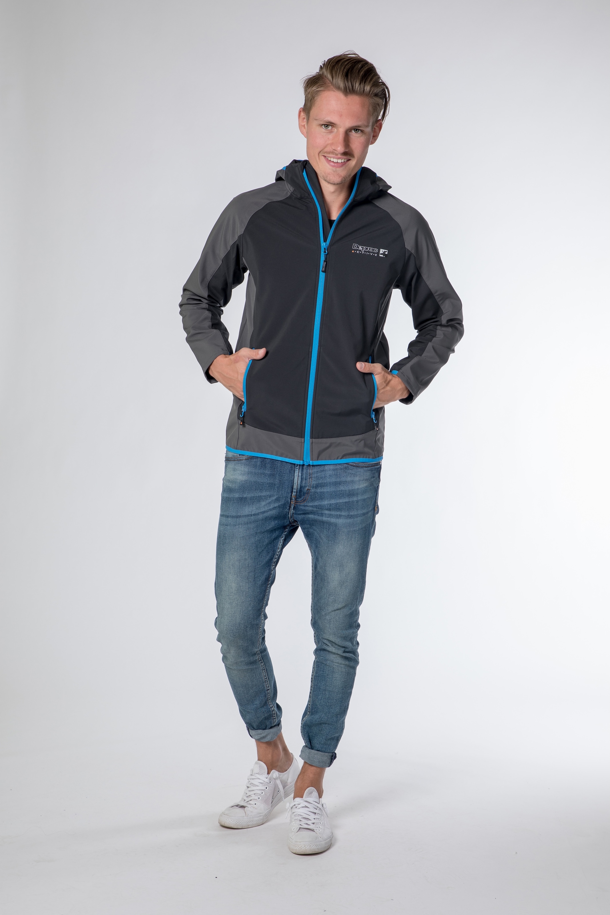 DEPROC Active Softshelljacke »XLight CAVELL Men« auch in Grossen Grössen erhältlich