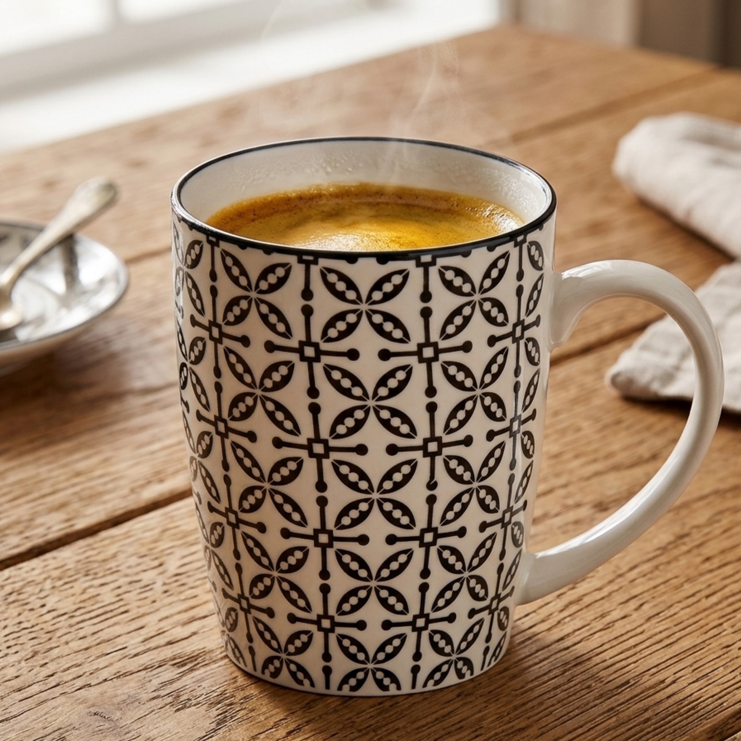 Ritzenhoff & Breker Becher »Takeo Leaves« Kaffeebecher, je 350 ml