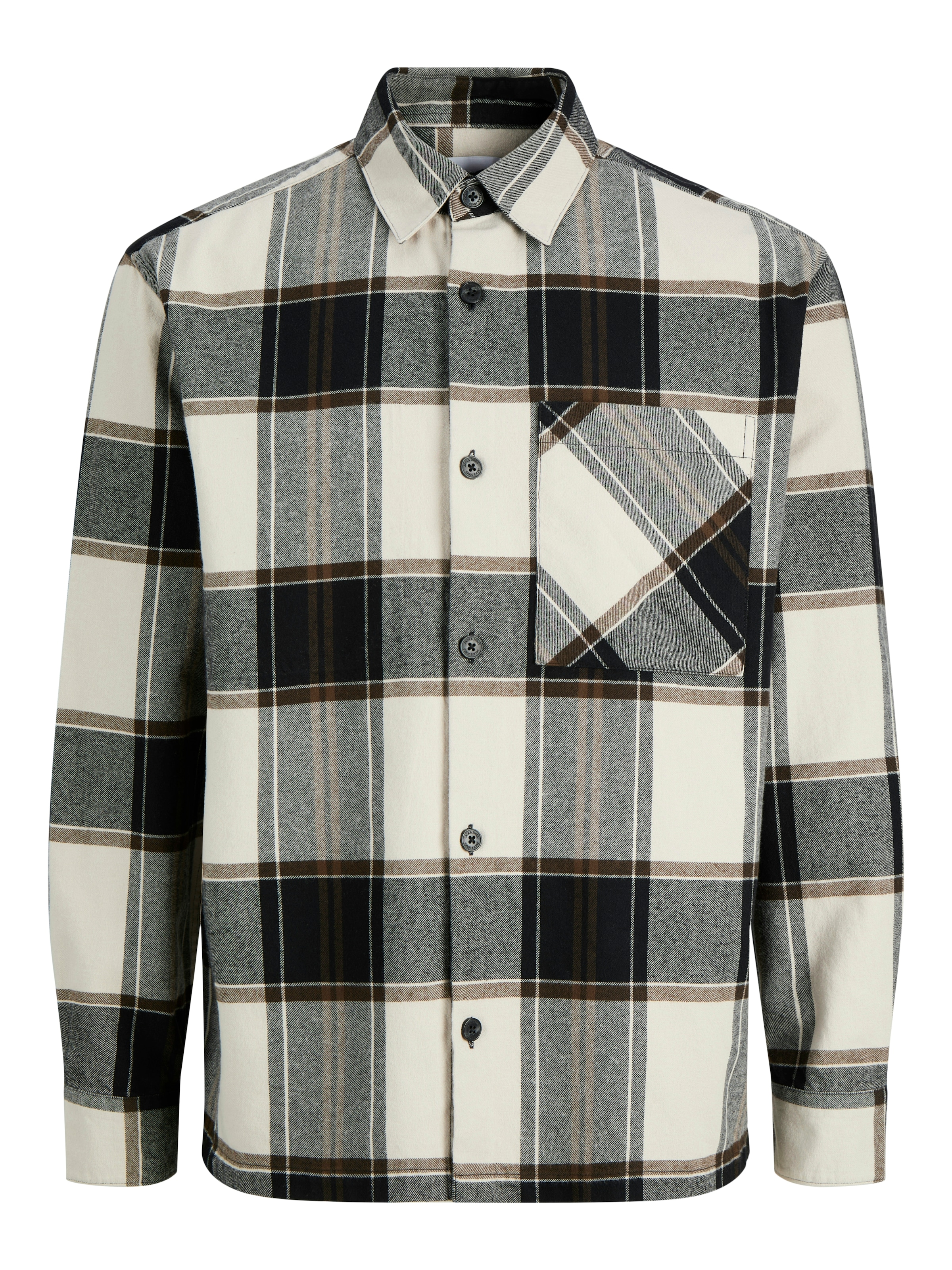 Jack & Jones Chemise à manches longues »JJEJACKSON OVERSHIRT LS SN« coton, coupe décontractée