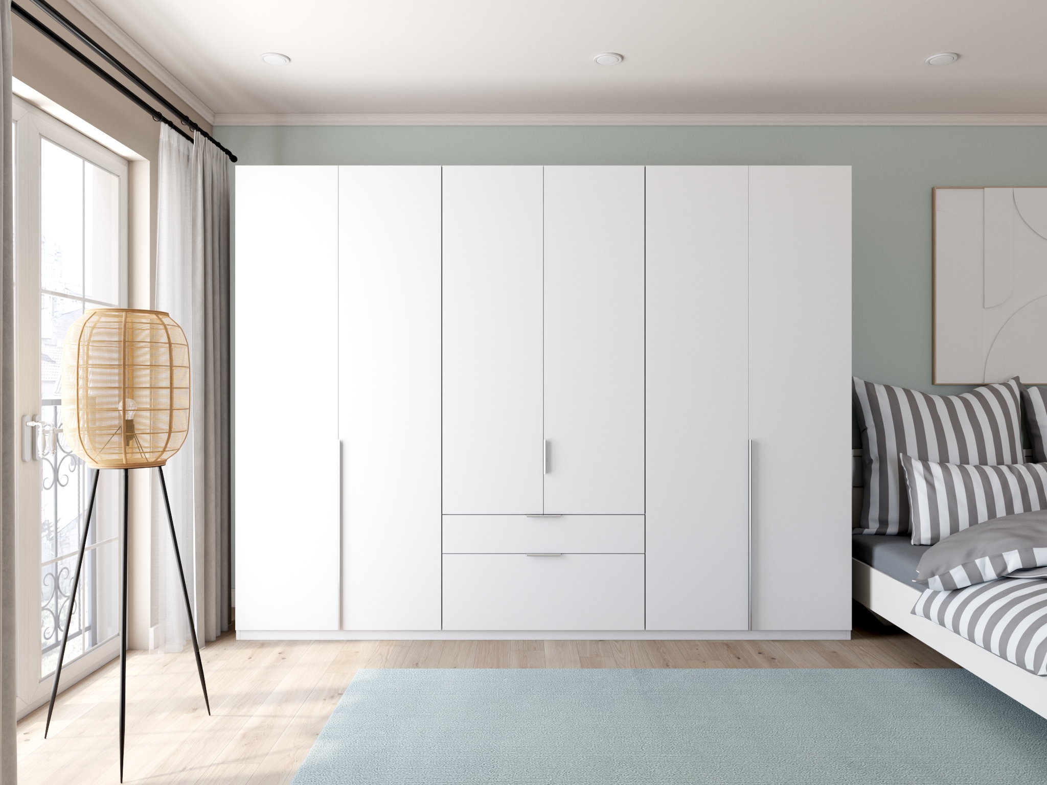 GOODproduct Linge de lit réversible »Greta« 2 tlg. Bettwäsche mit Streifen in verschiedenen Qualitäten, ab 135x200 cm