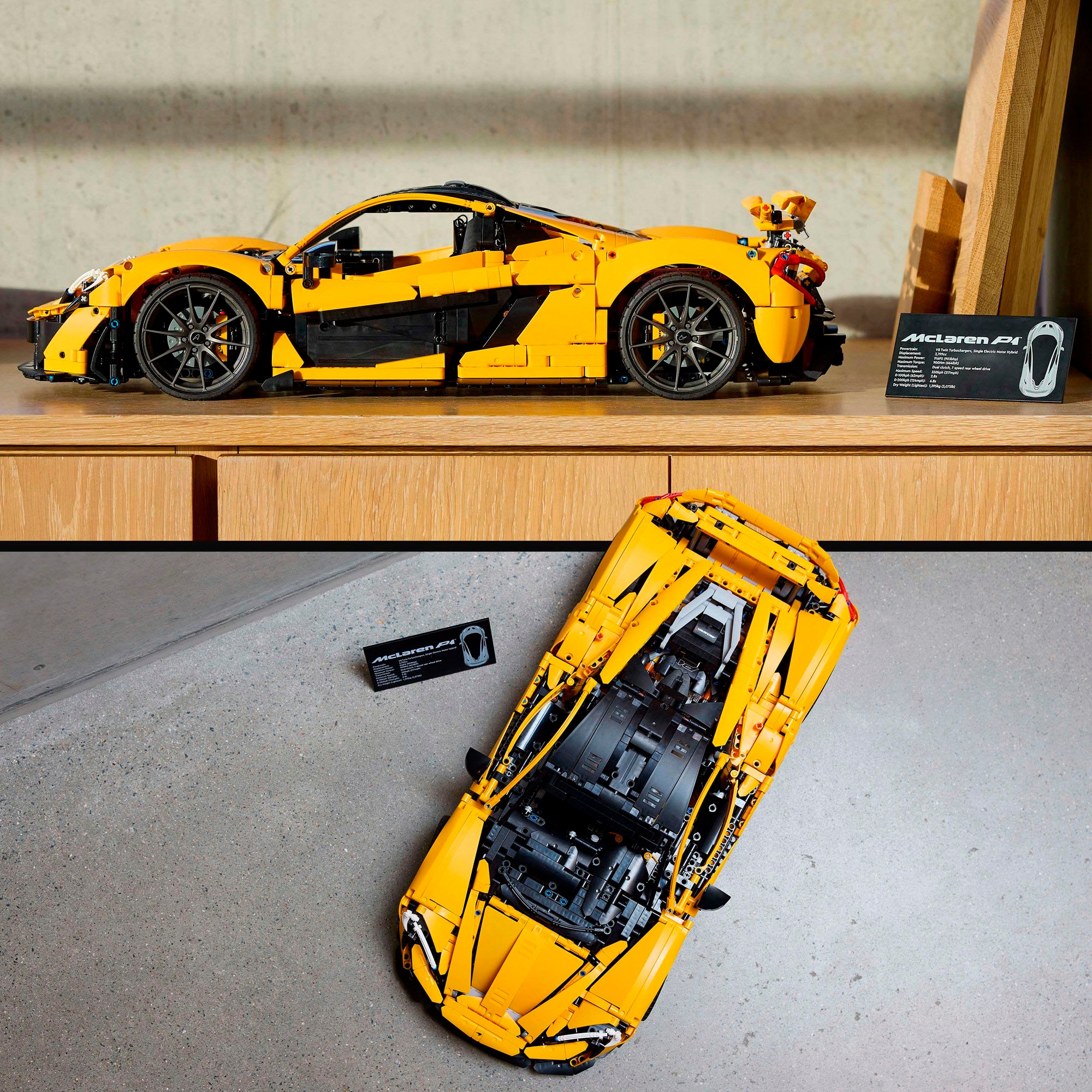 LEGO® Konstruktionsspielsteine »McLaren P1™ (42172), LEGO Technic« Made in Europe