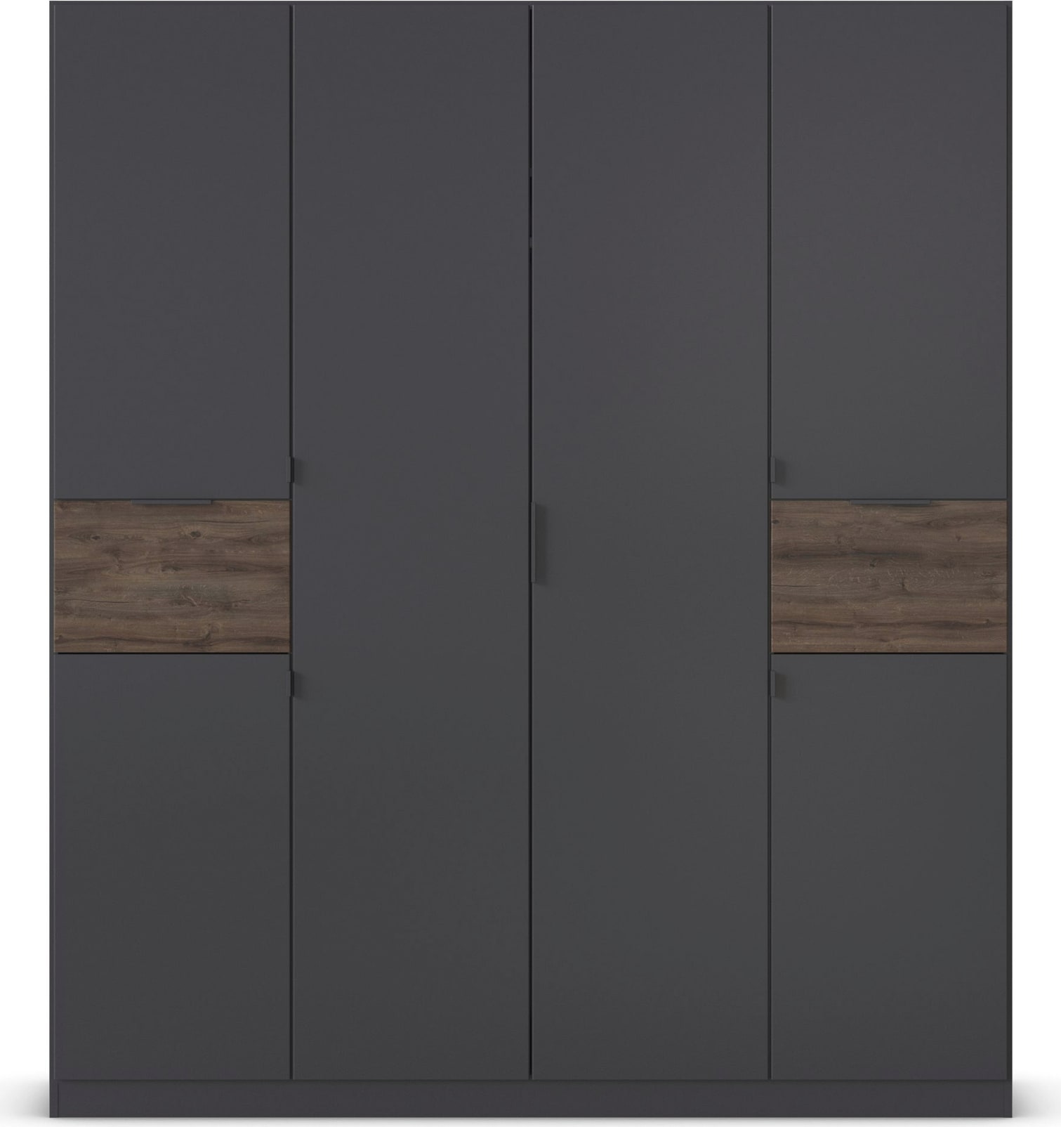 rauch Armoire à portes battantes »Kleiderschrank Schrank Garderobe Wäscheschrank TICAO« Tiroirs positionnables en hauteur de manière variable,  avec 2 tiroirs spacieux, beaucoup de rangement MADE IN GERMANY