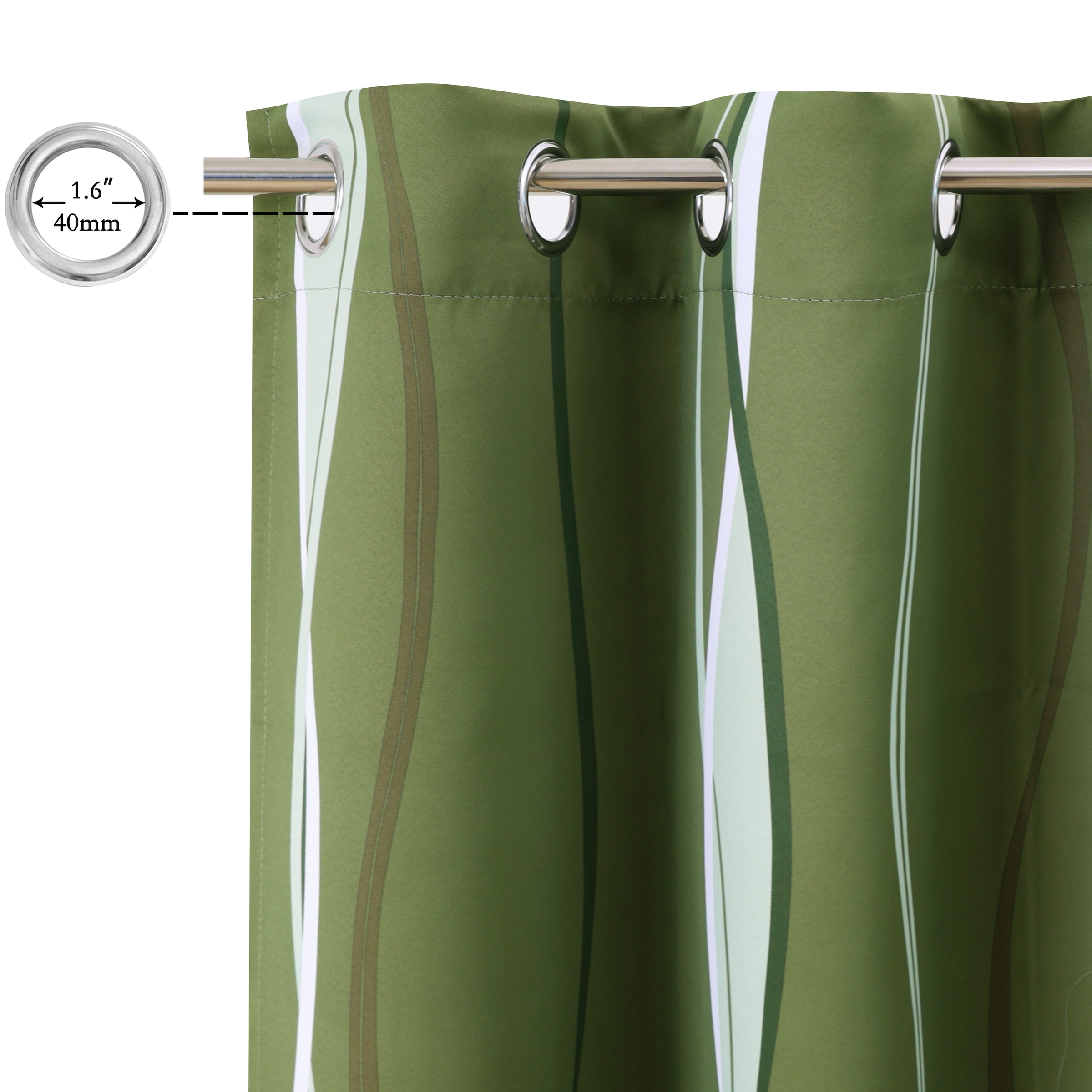 my home Vorhang »Dimona Blackout« Ösen 1 Stk. tlg.