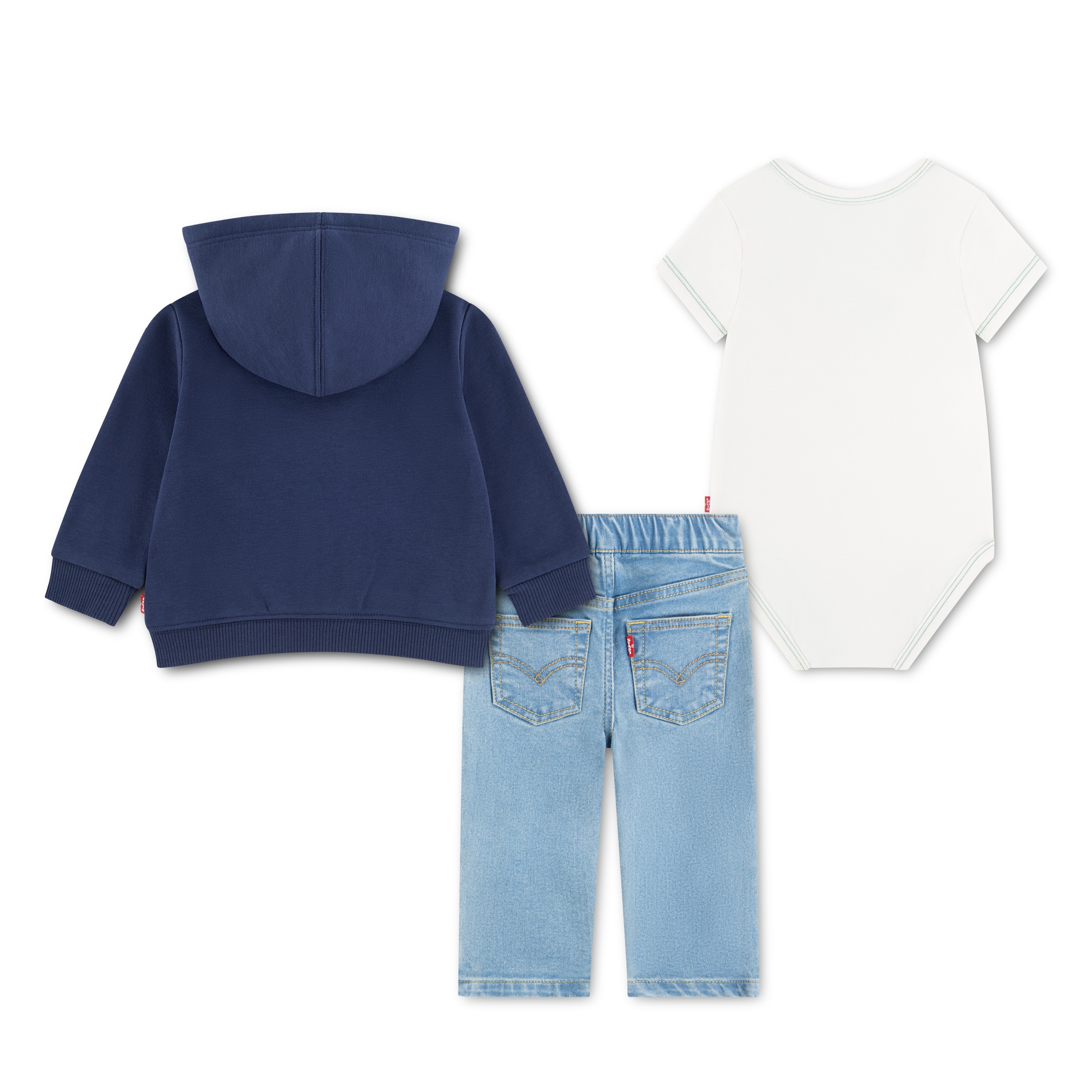 Levi's® Kids Body & Hose »LVB 3PC FULL ZIP HOODIE SET« Set, 3 & Sweatjacke - for Boys