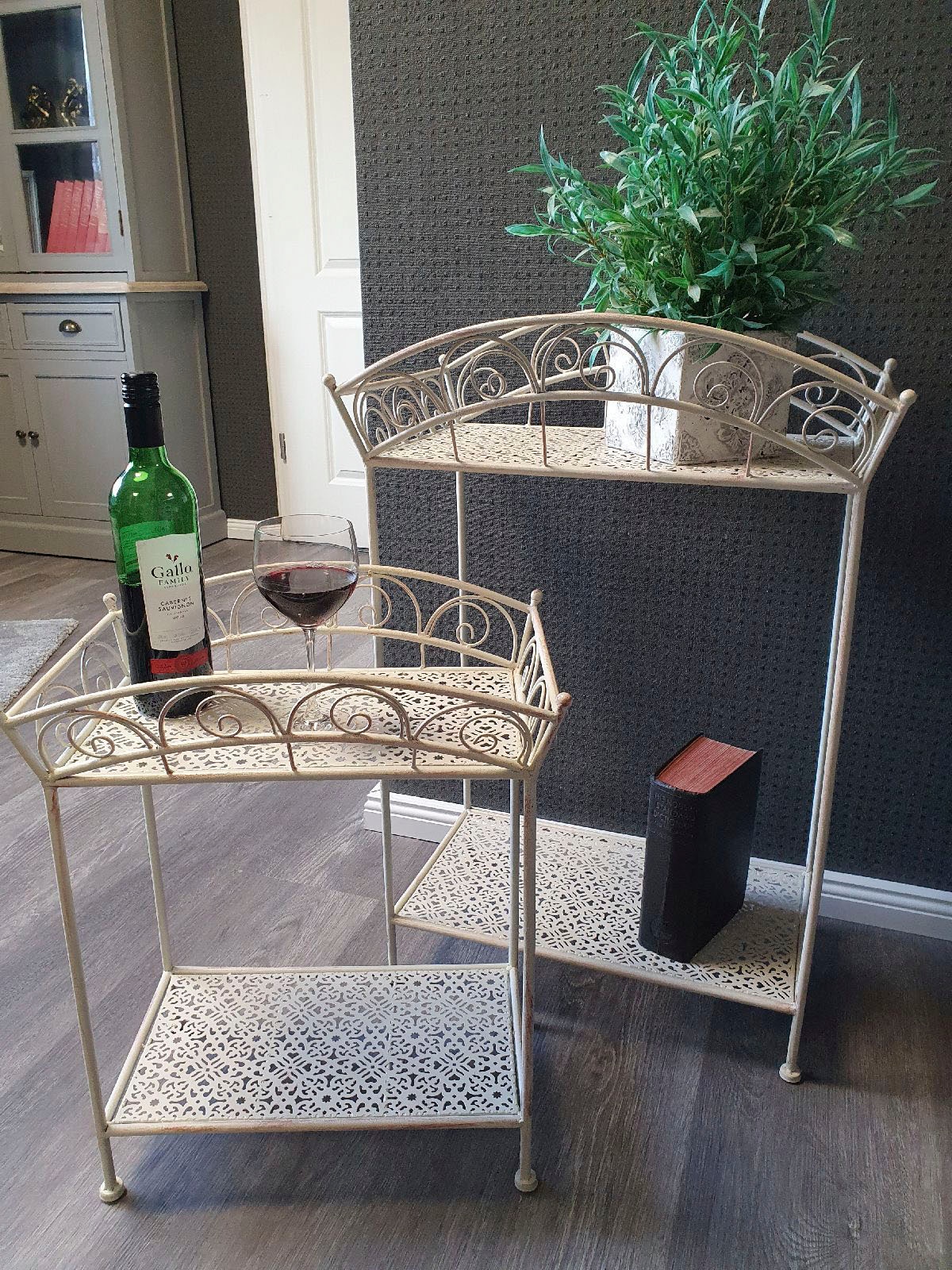 Ambiente Haus Beistelltisch Set, 2 Stk. tlg.