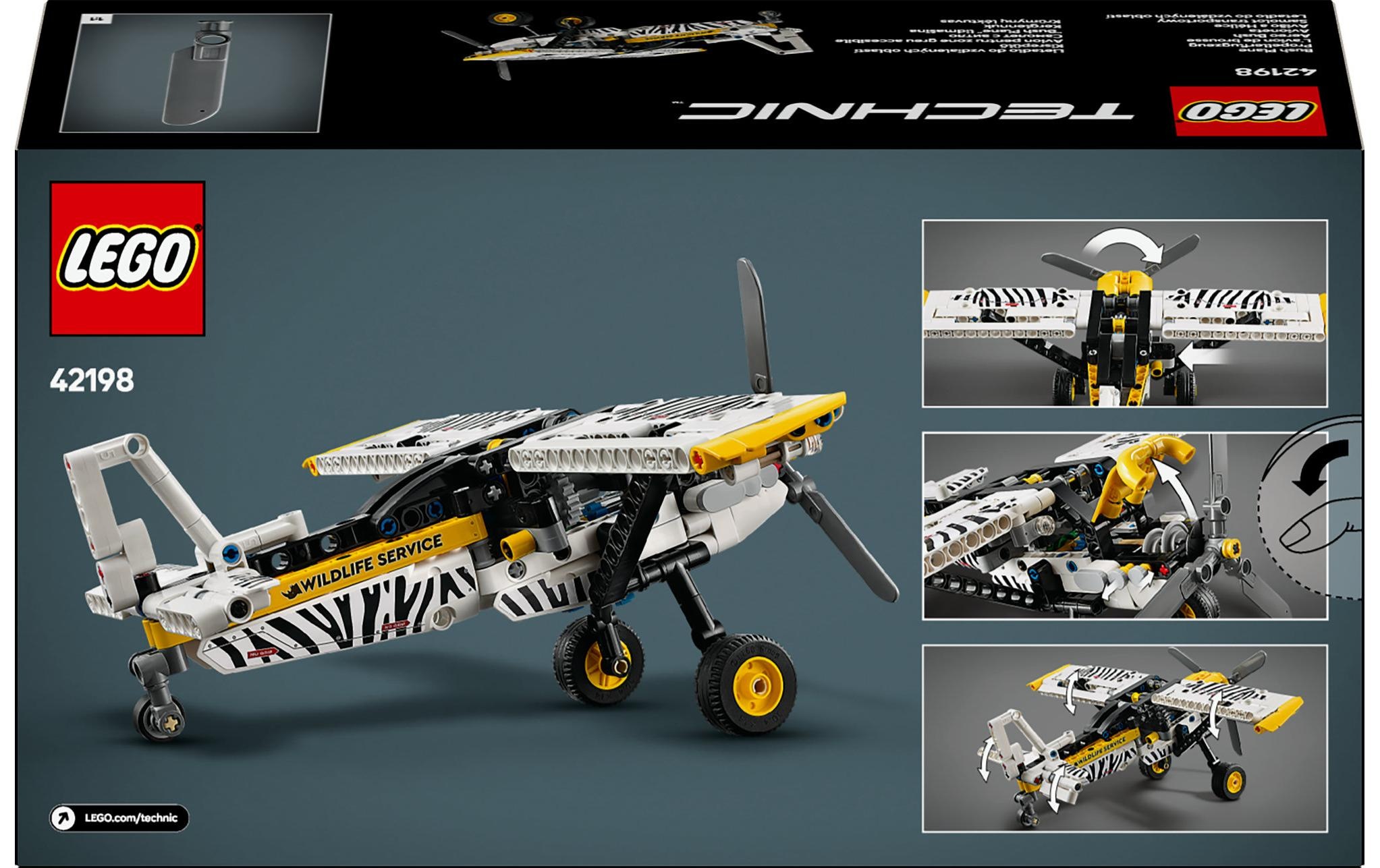 LEGO® Spielbausteine »Technic Propellerflugzeug 42198«