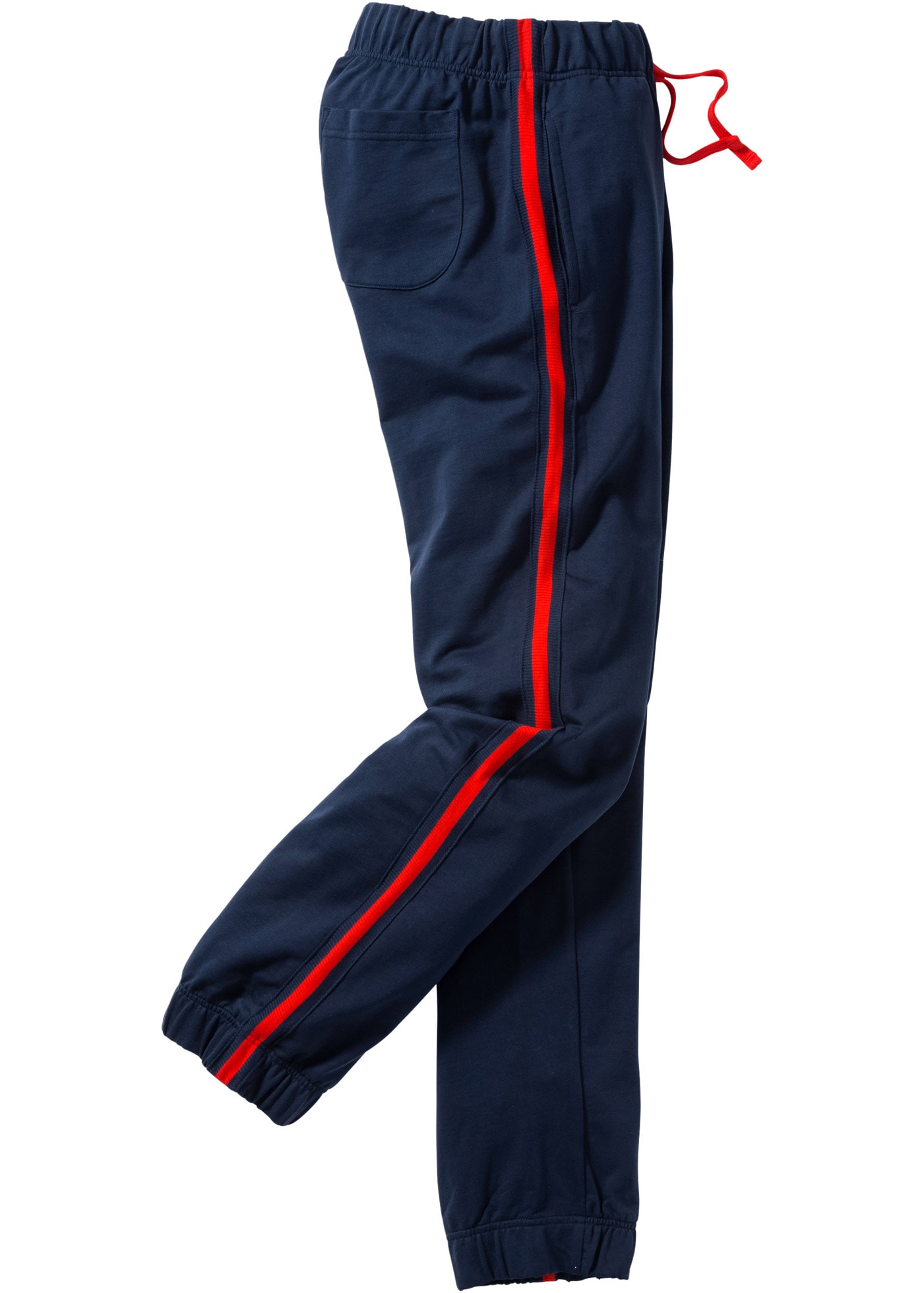 bonprix Pantalon de jogging  aus Baumwolle und Polyester, mit vollelastischem Bund, Regular Fit