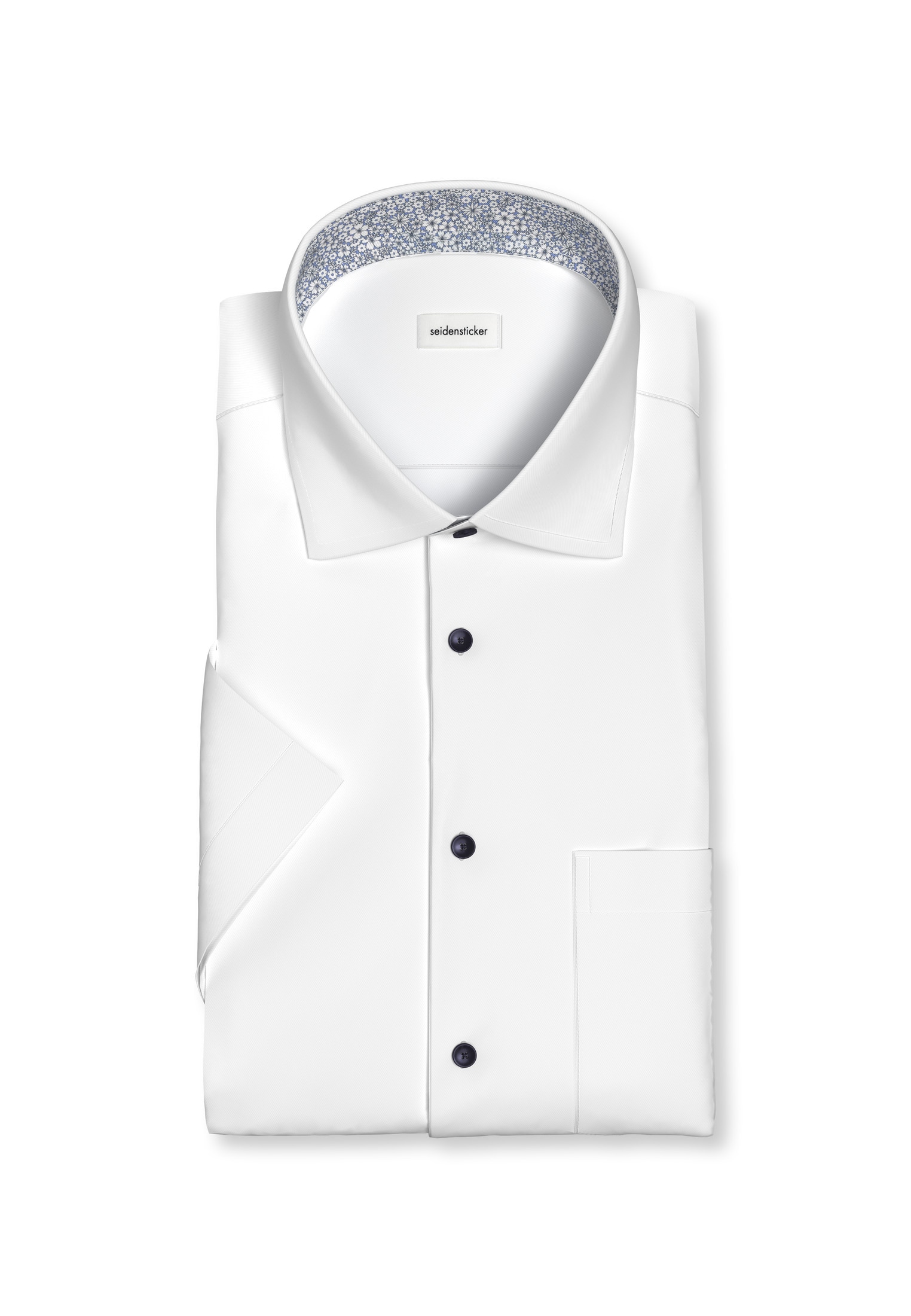 seidensticker Businesshemd »Regular«, Regular Kurzarm Kentkragen Uni
