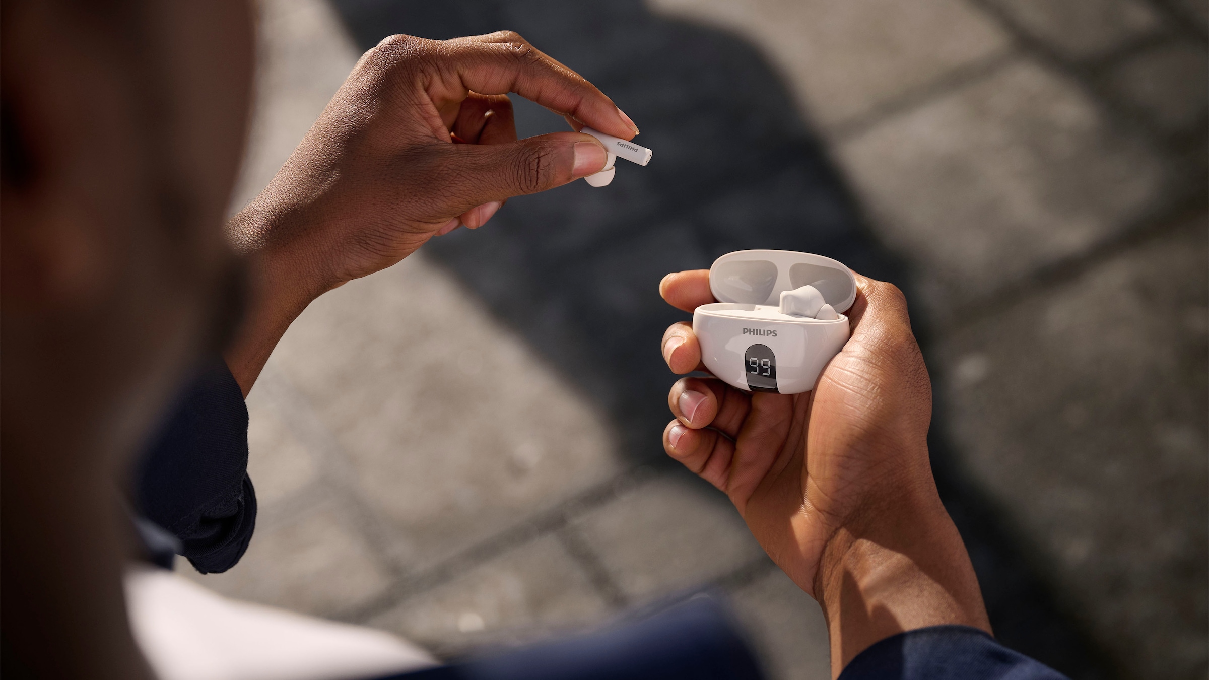 Philips wireless In-Ear-Kopfhörer »TAT 2520« Bluetooth Adaptive Noise-Cancelling | Freisprechfunktion | Multi-Point-Verbindung | Rauschunterdrückung | Sprachsteuerung | kompatibel mit Siri