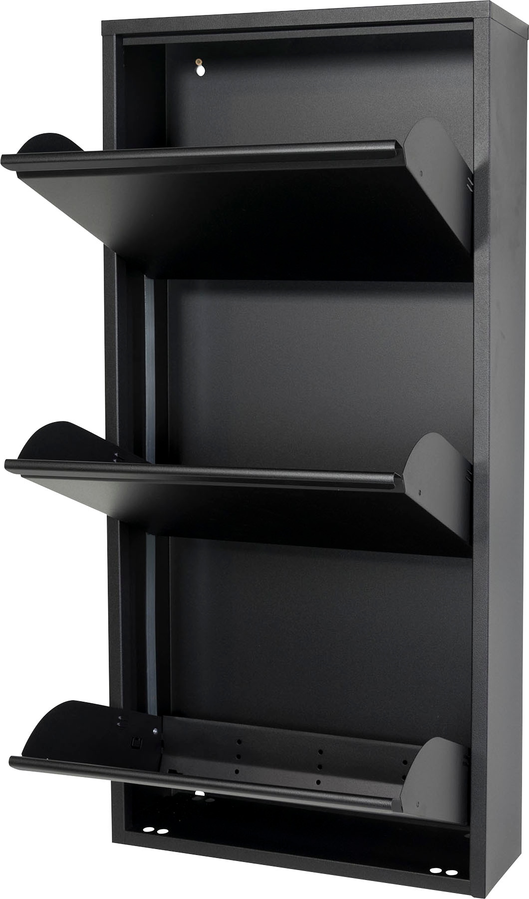 Spinder Design Schuhschrank »Billi Schuhklapper« Metall, Breite 40 cm, Höhe 103 cm, 3 Klappen