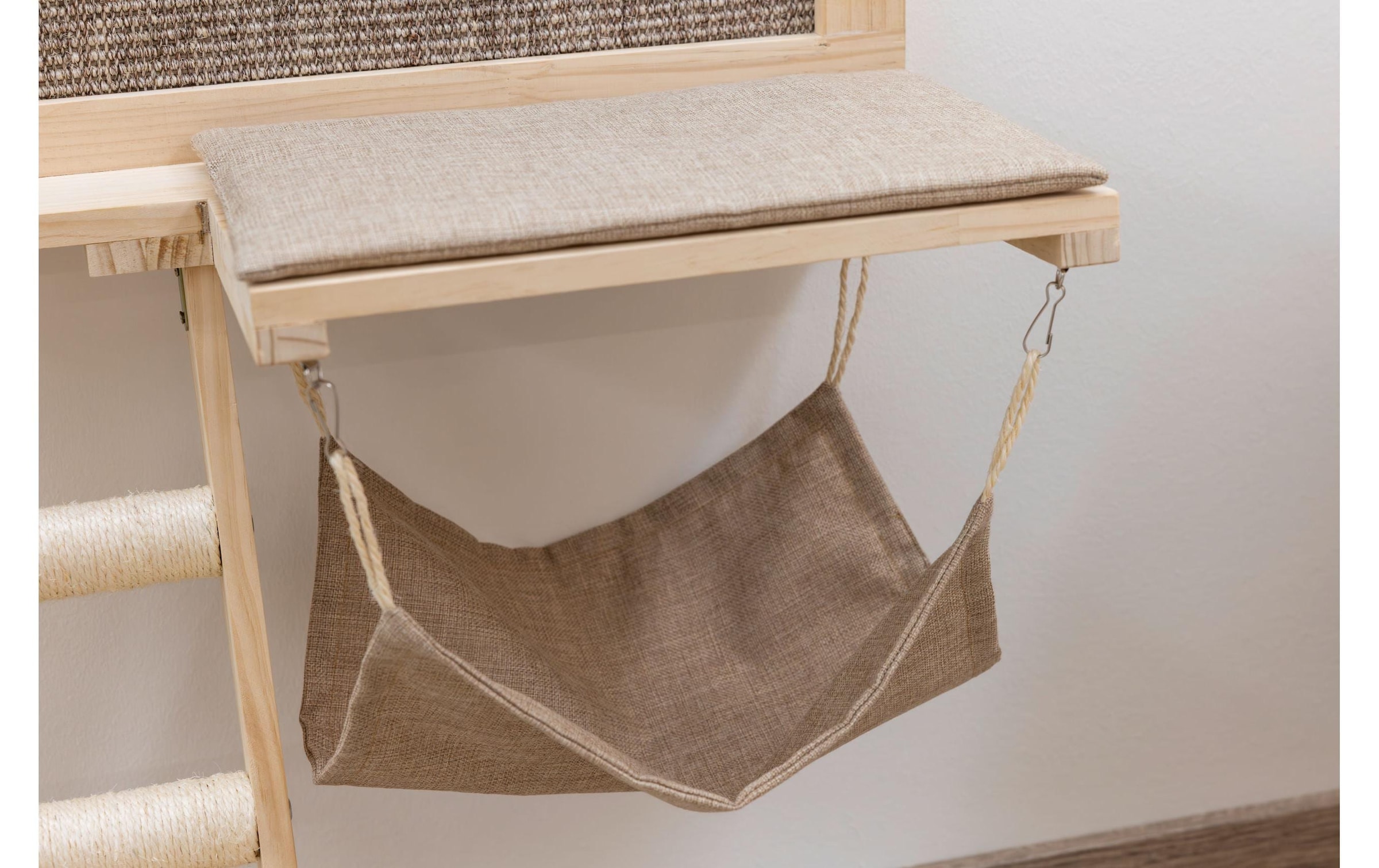 Kerbl Katzenliege »Timber 58 x 32 x 89 cm« Katzenliegebrett zur Wandmontage