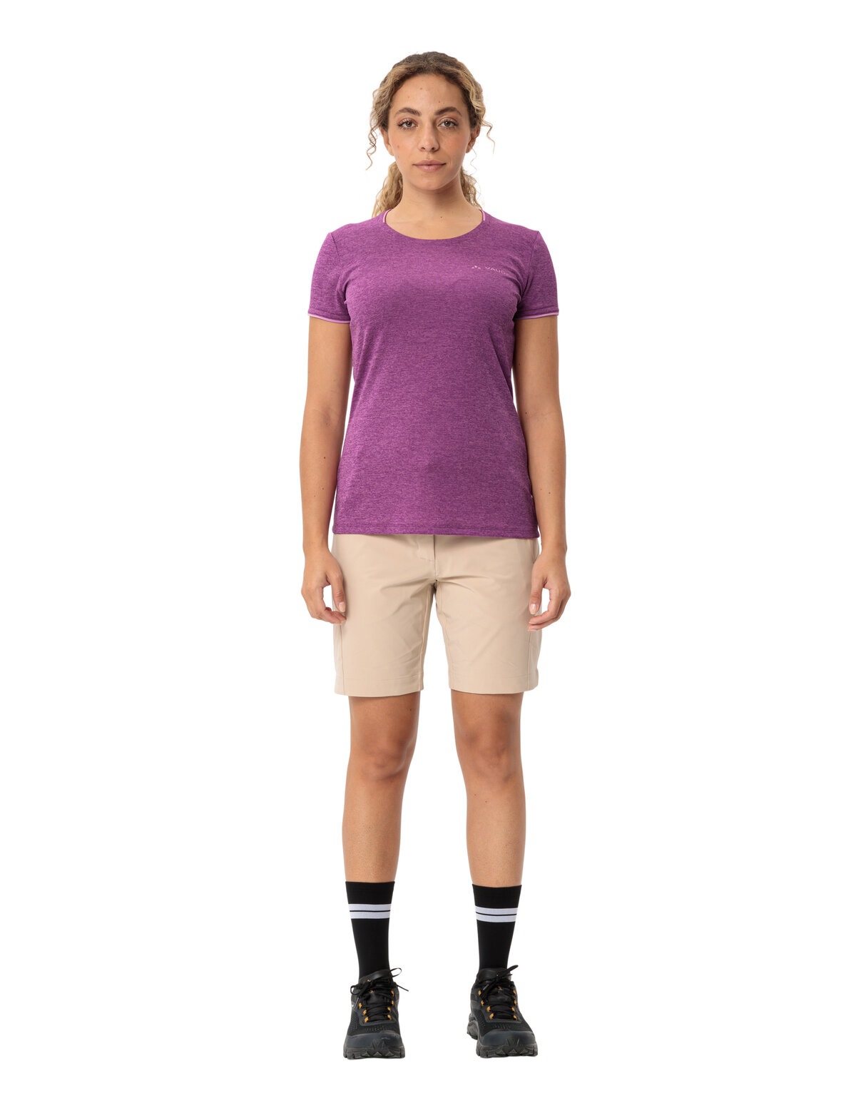 VAUDE T-shirt fonctionnel »Women's Essential T-Shirt« style sportif, avec col rond, à séchage rapide