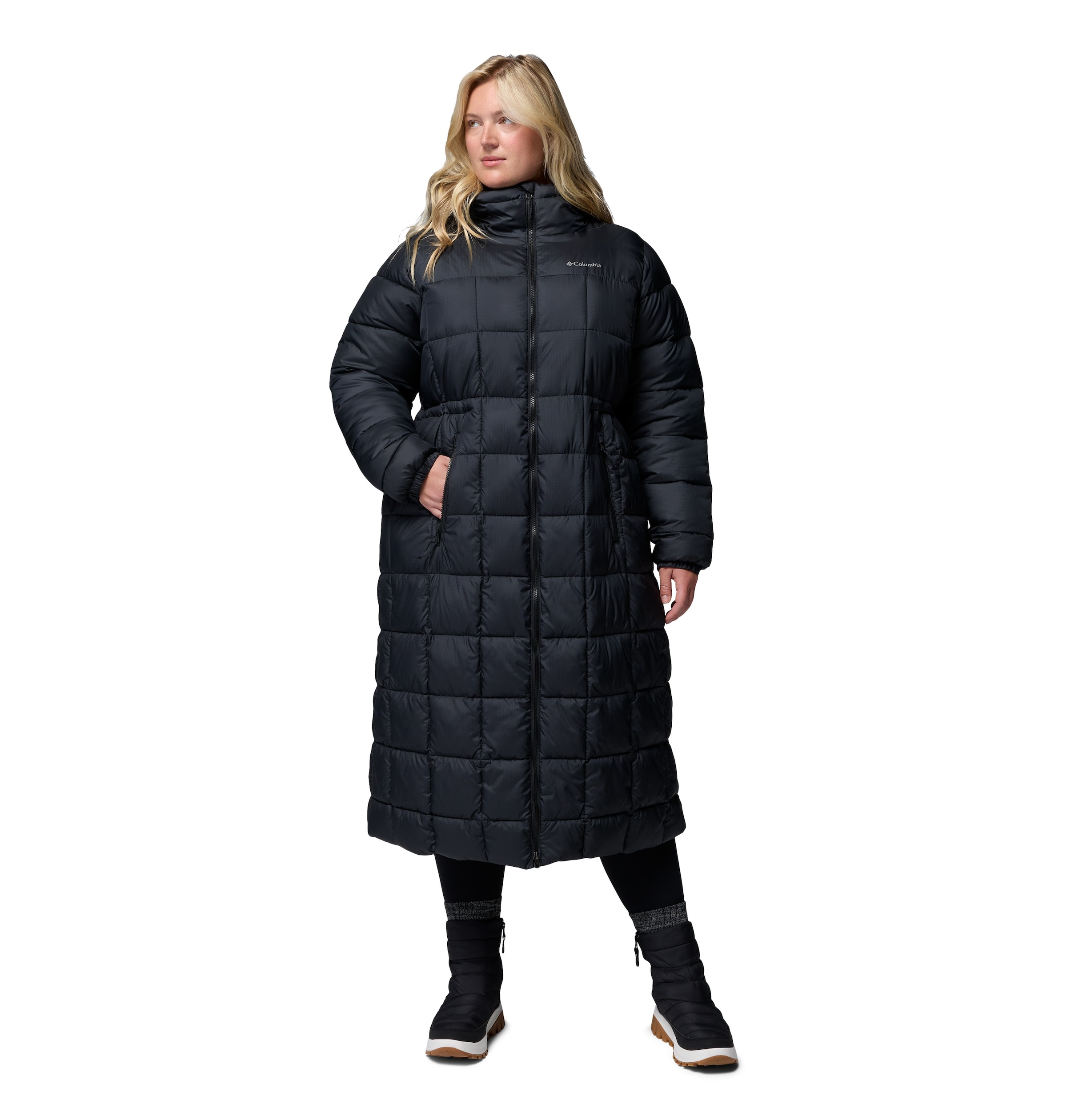 Columbia Wintermantel »Puffect III Long Jacket« wasserabweisend, windabweisend, wärmeisolierende Wattierung