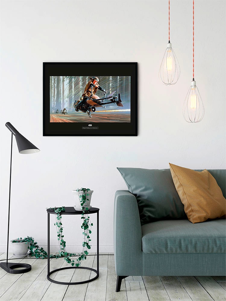 Komar Image »Star Wars Classic RMQ Endor Speeder« 1 cuis tlg. Wandbild zur Dekoration im Kinderzimmer - ohne Rahmen