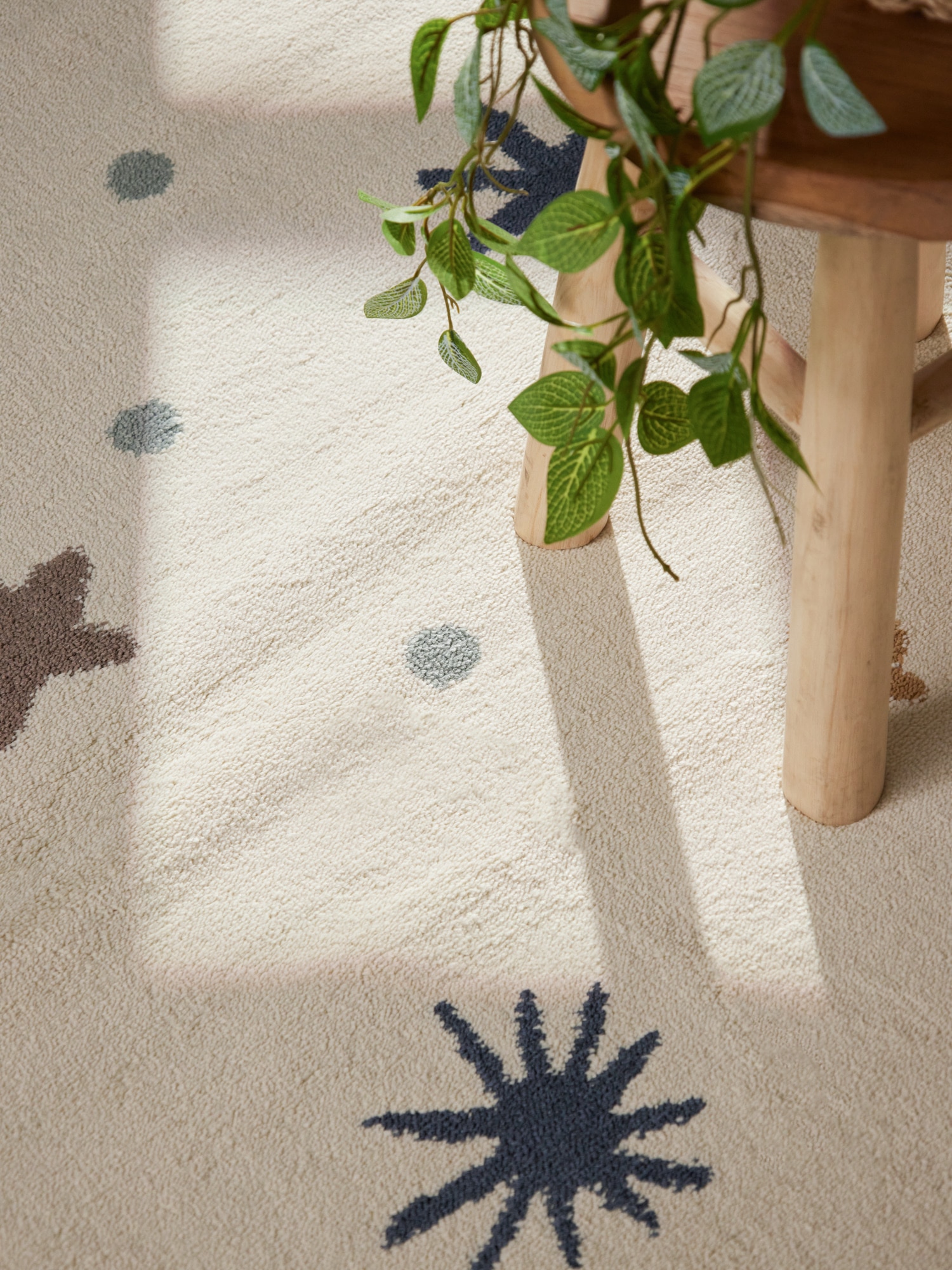 HANSE Home Tapis pour enfants »Moony« Rectangulaire 10 mm Höhe Pflegeleicht, Weich, Kinderzimmer, Spielteppich, Spielunterlage