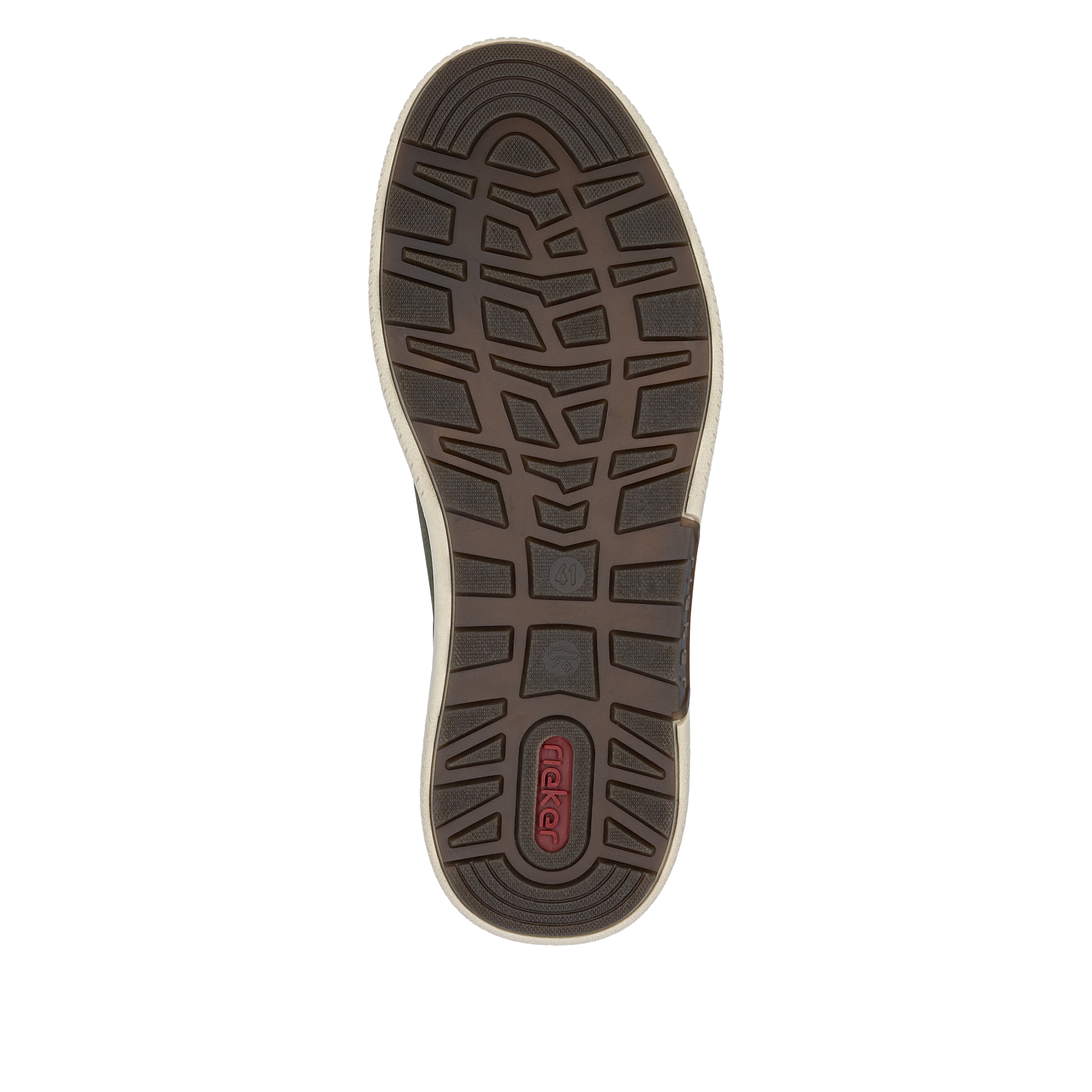 Rieker Sneakers  Halbschuh, Schnürschuh, Casual Sneaker mit weichem Schaftrand, TEX