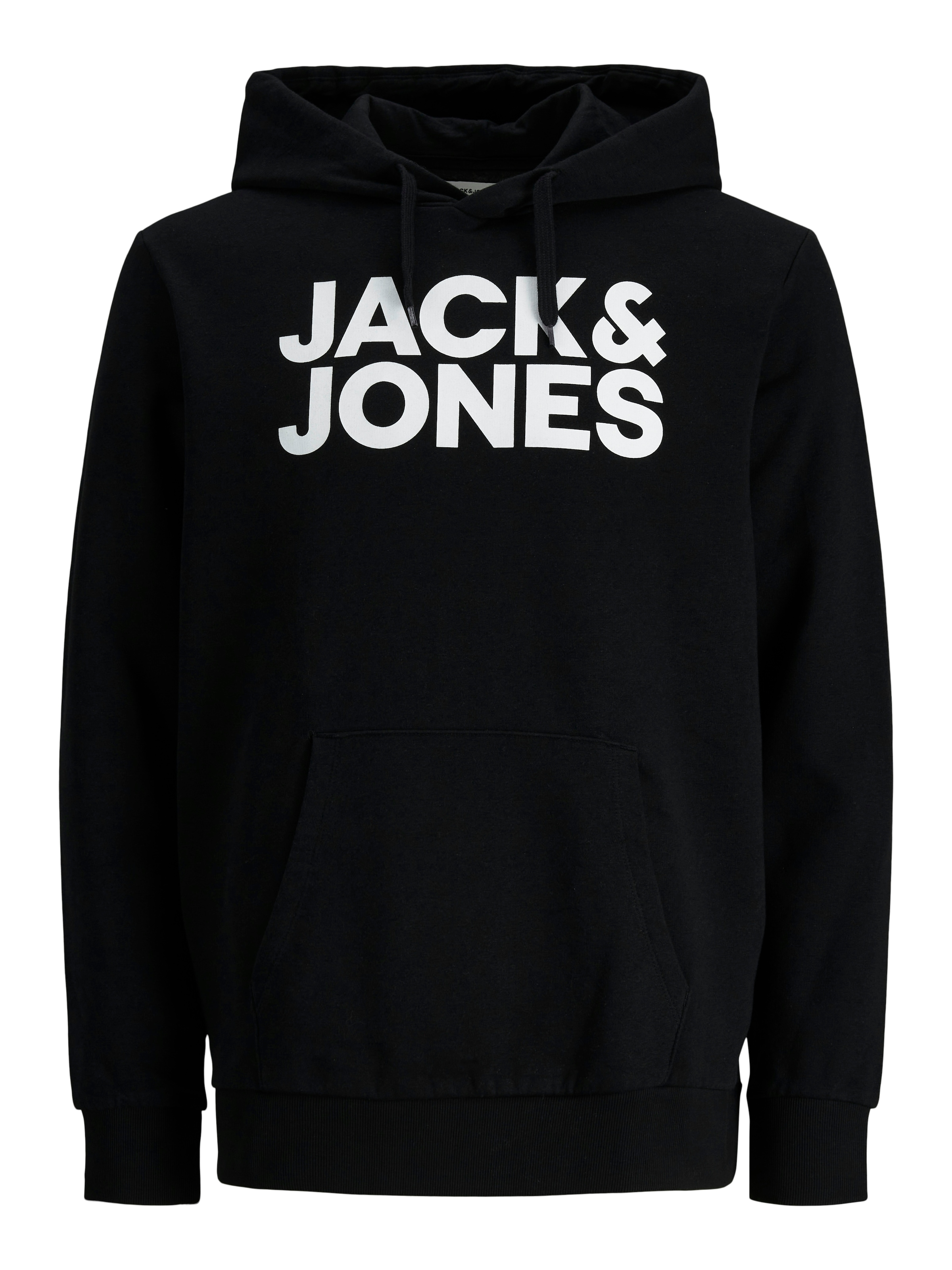 Jack & Jones Kapuzensweatshirt »JJECORP  Kapuze und Frontprint«, bedruckt, modisch, regular fit, Baumwollmischung, Rundhals
