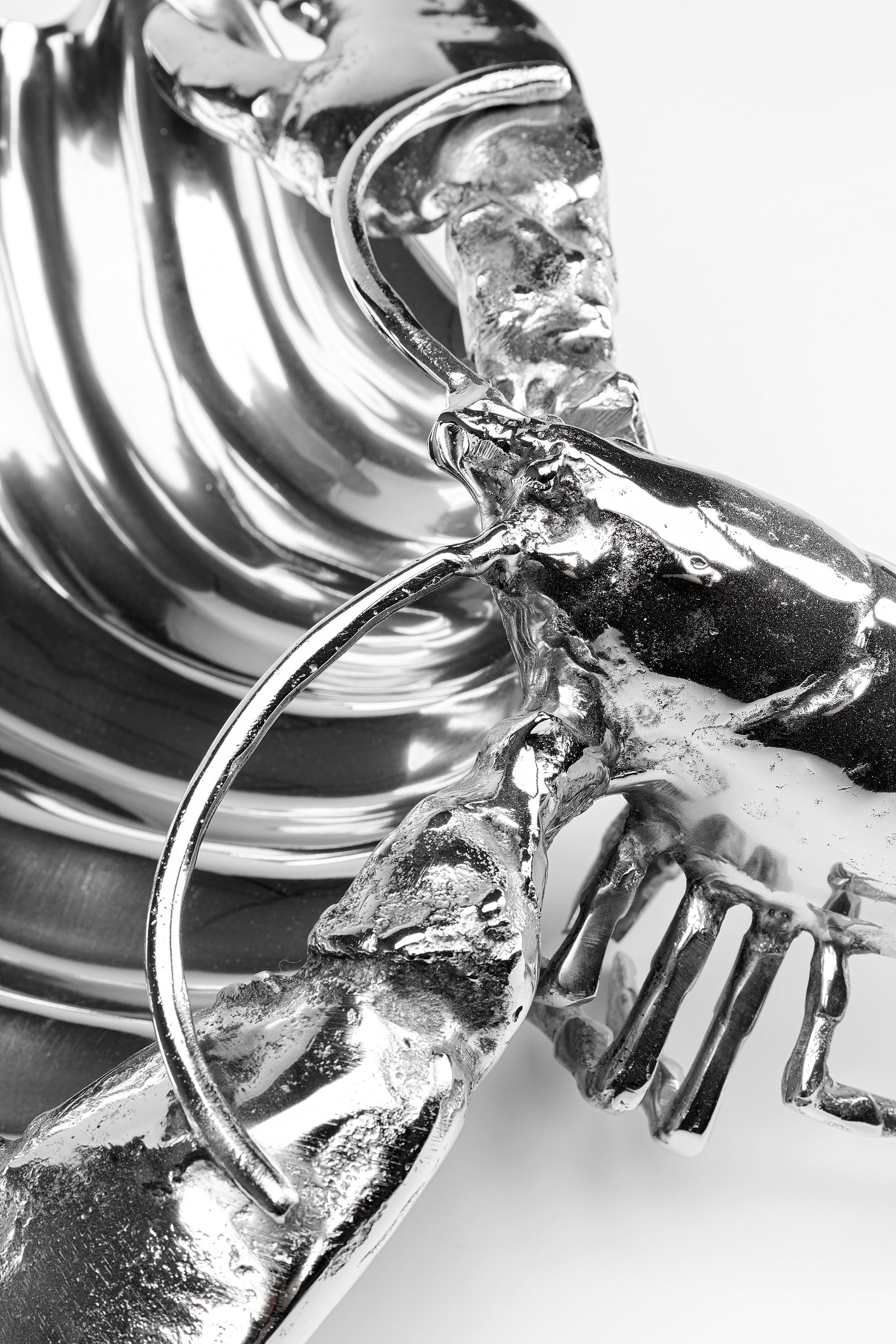 Kare Design Küchenregal »Flaschenhalter Lobster«