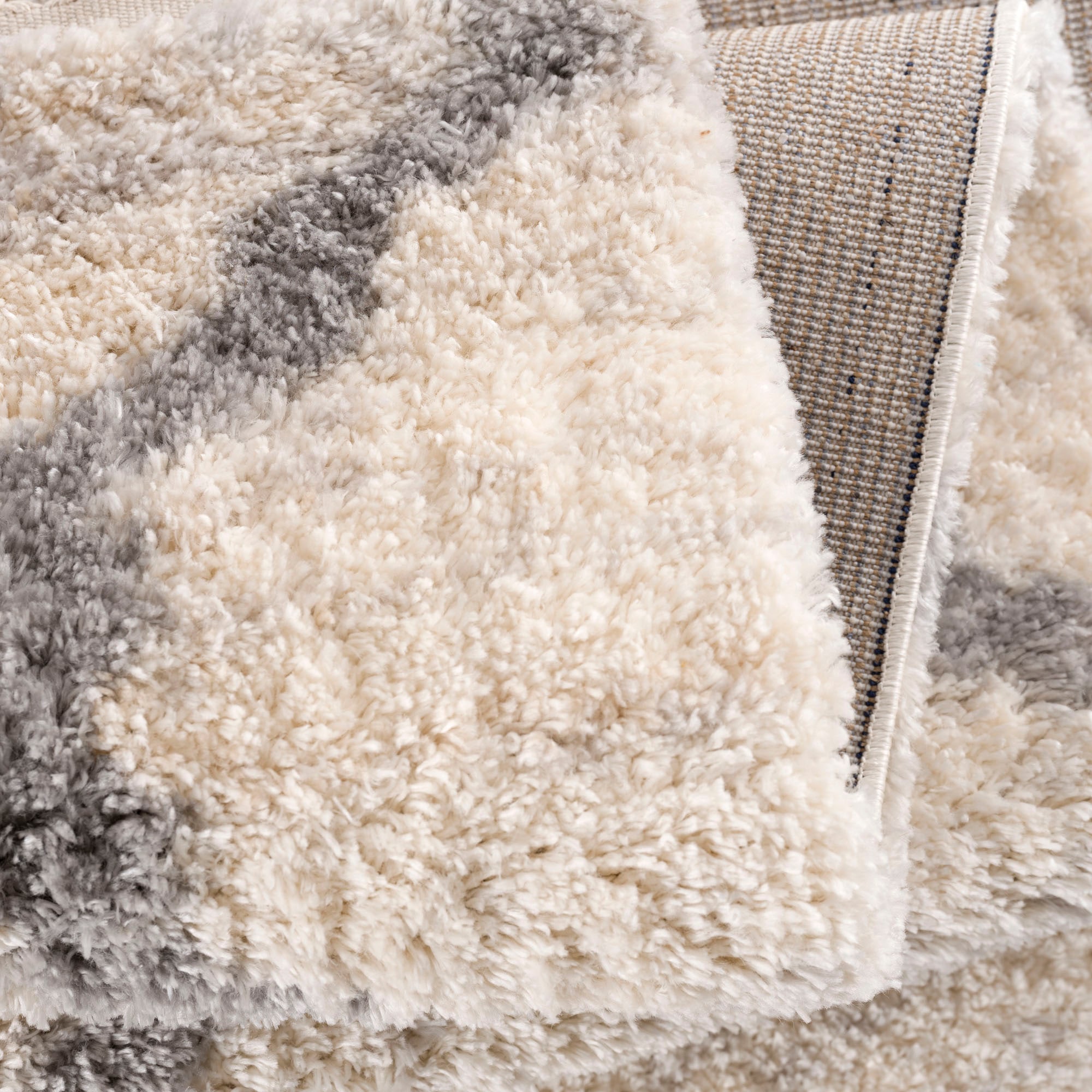 Sanat Hochflor-Teppich »Versay  1550« rechteckig 45 mm Höhe Wohnzimmer, Langflor, Shaggy Teppich