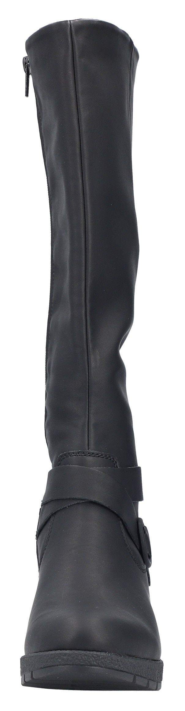 Rieker Bottes  bottes hautes, talon bloc, fermeture éclair arrière - forme étroite