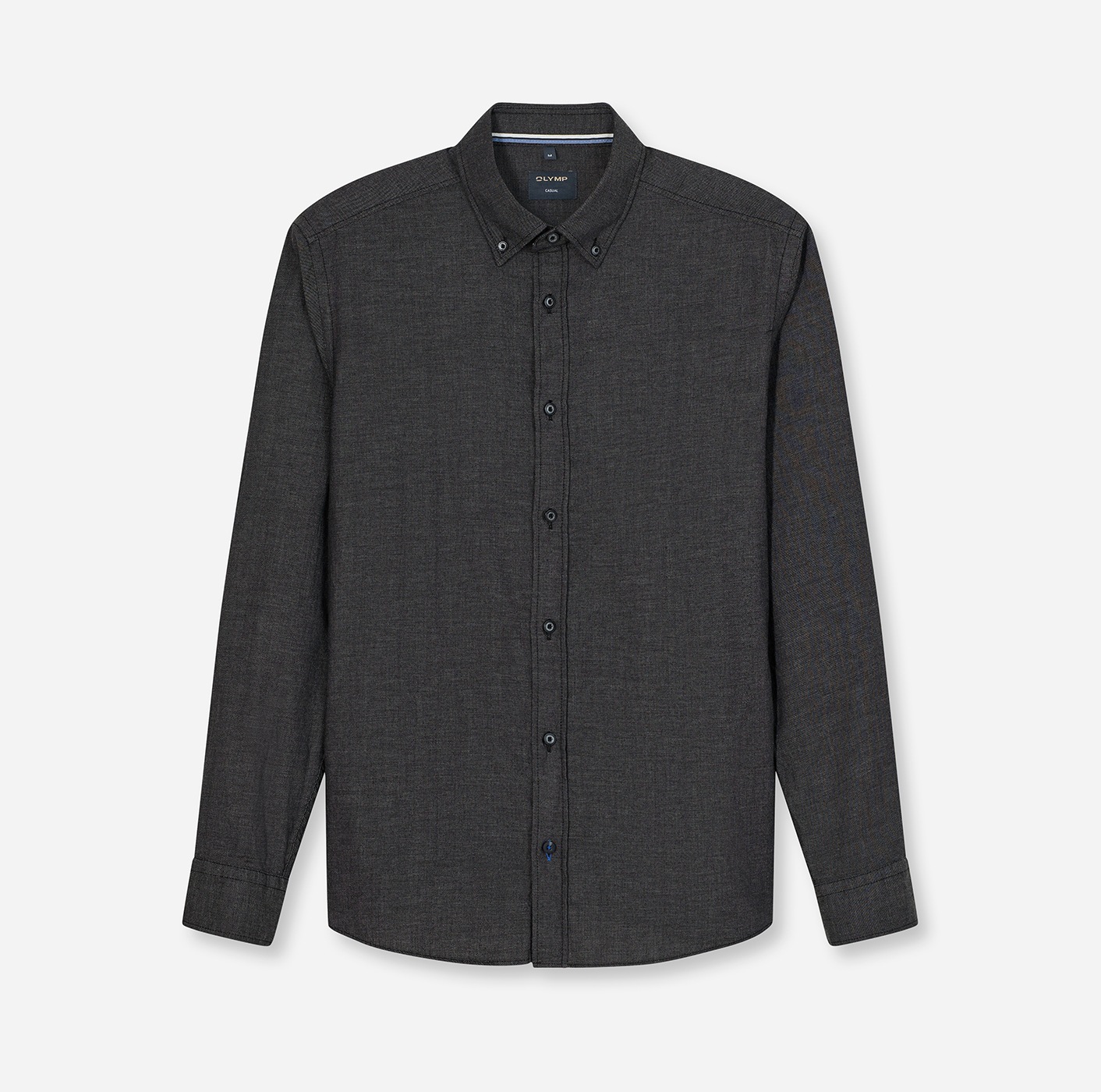 OLYMP Langarmhemd Button-down-Kragen, regular fit, casual
