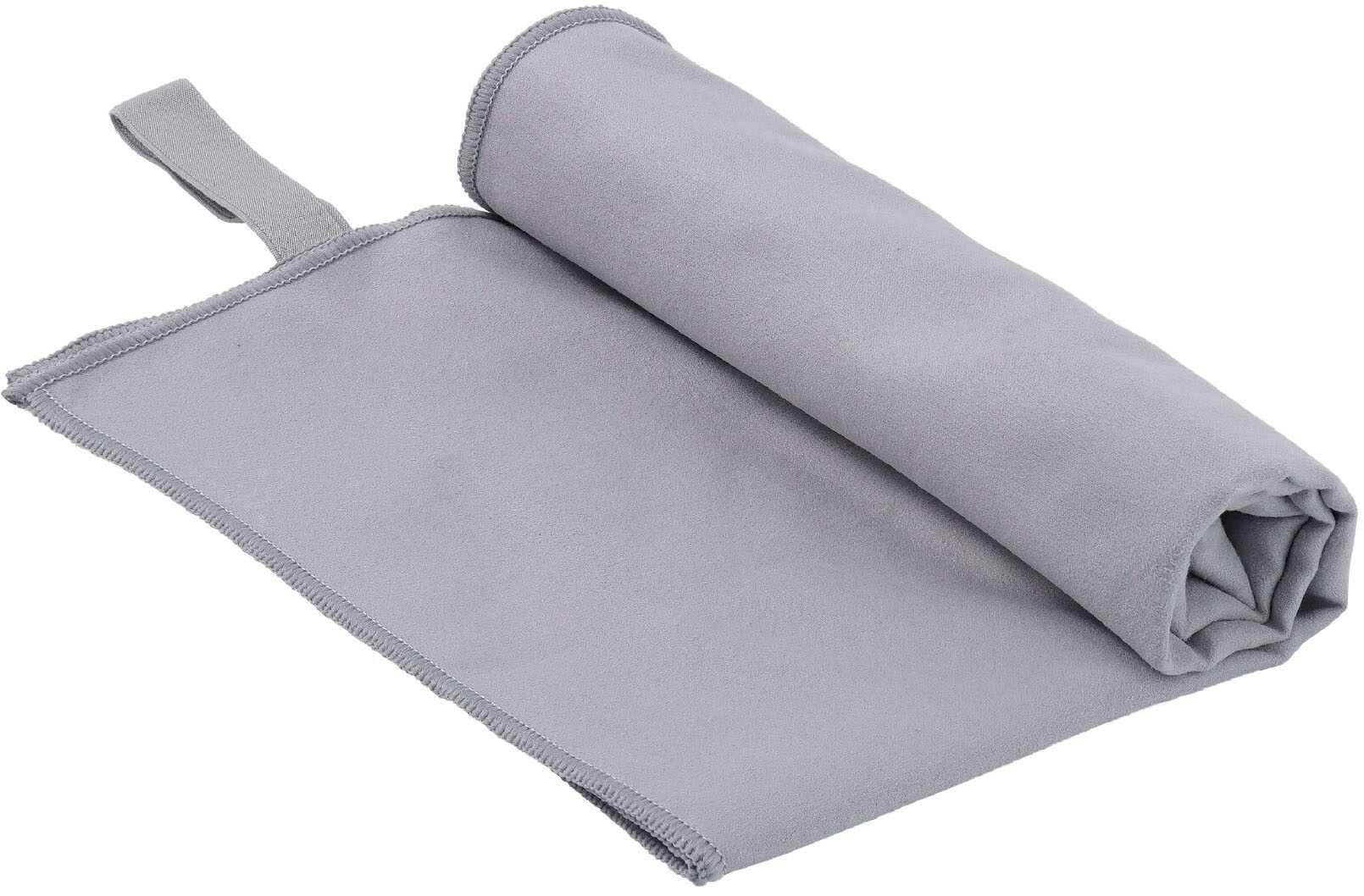 GOODproduct Handtücher »Leoa, diverse Grössen, Sporthandtuch, Reisehandtuch, Strandtuch« sehr leicht, kompakt, schnelltrocknend, Mikrofaser mit Kontrastnaht