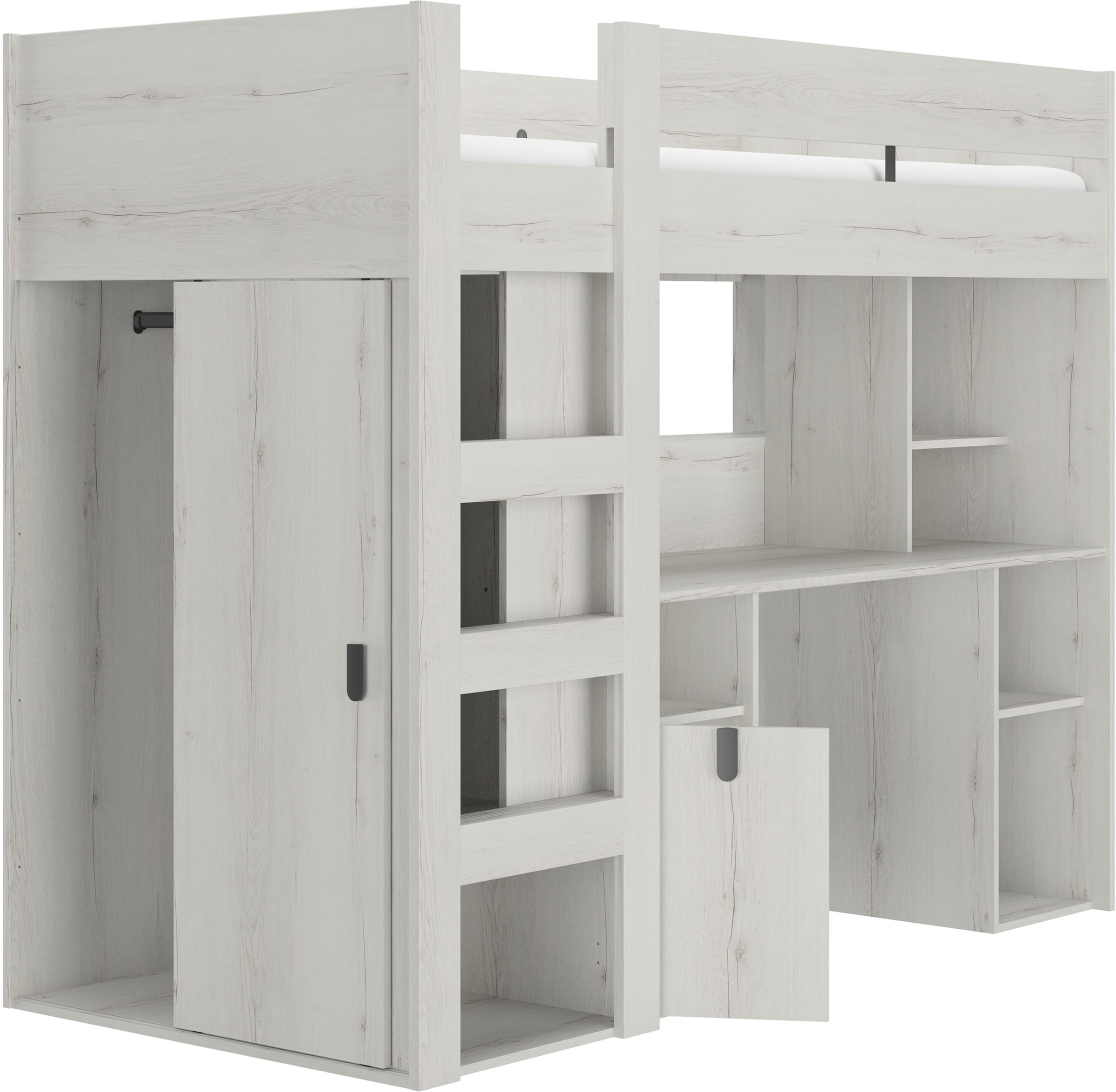 Gami Hochbett »Lugano« All-in-one Bett