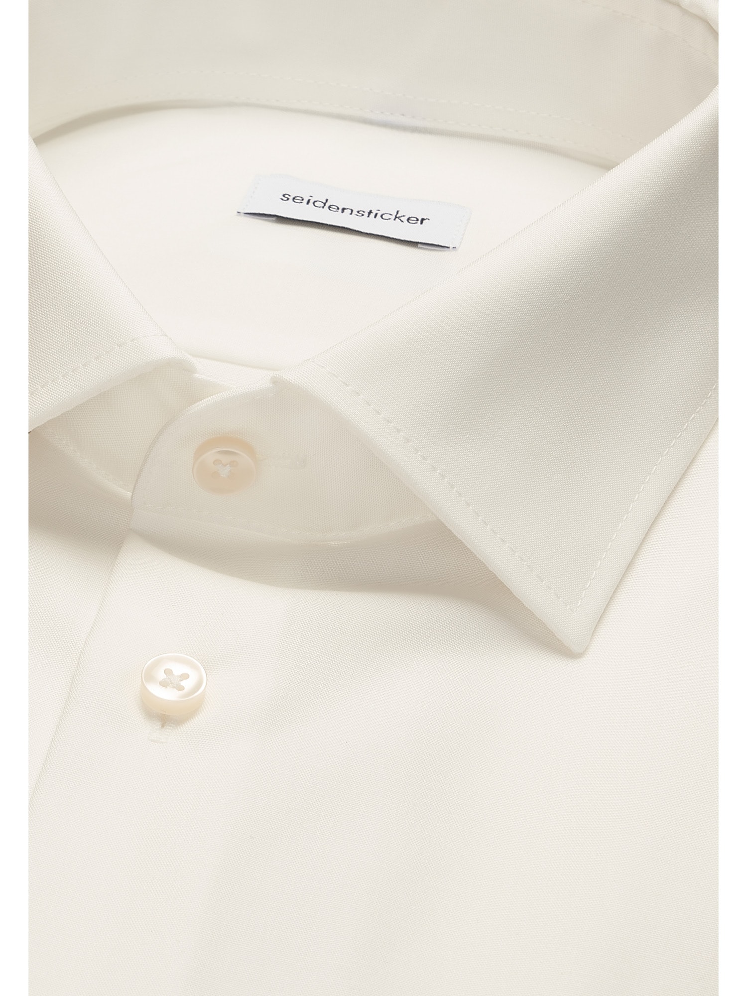 seidensticker Chemise d'affaires »Schwarze Rose« Slim 1/1 Kentkragen Uni